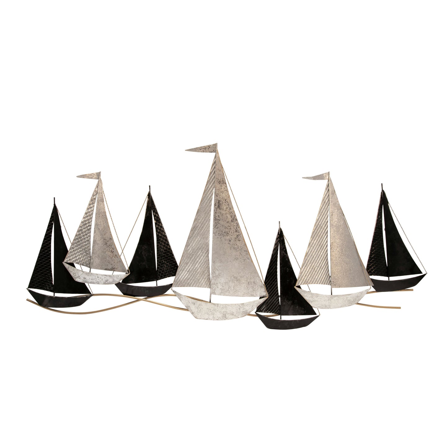 Metal 50" Sailboats, Multi Wb