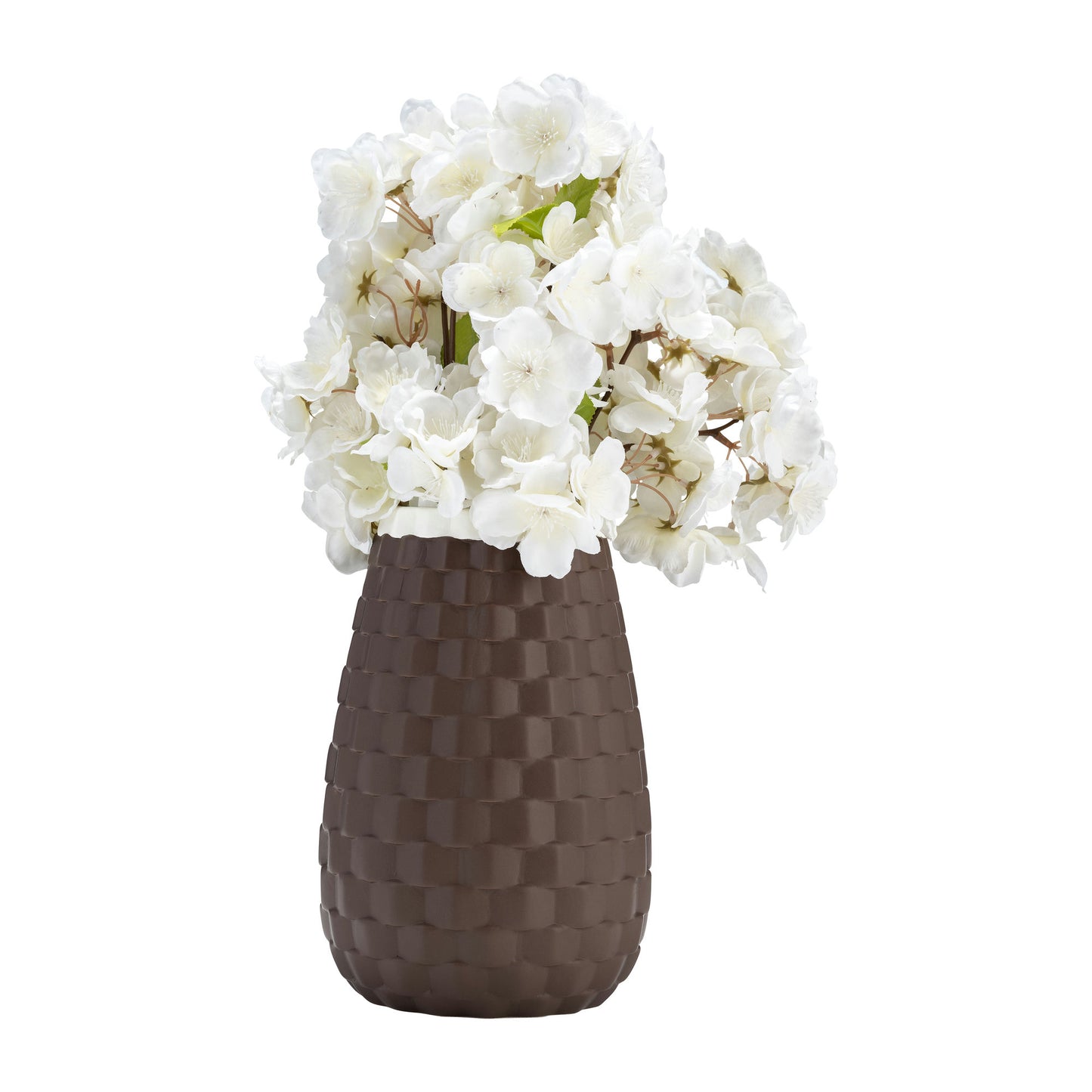 9" Textured Vase, Java