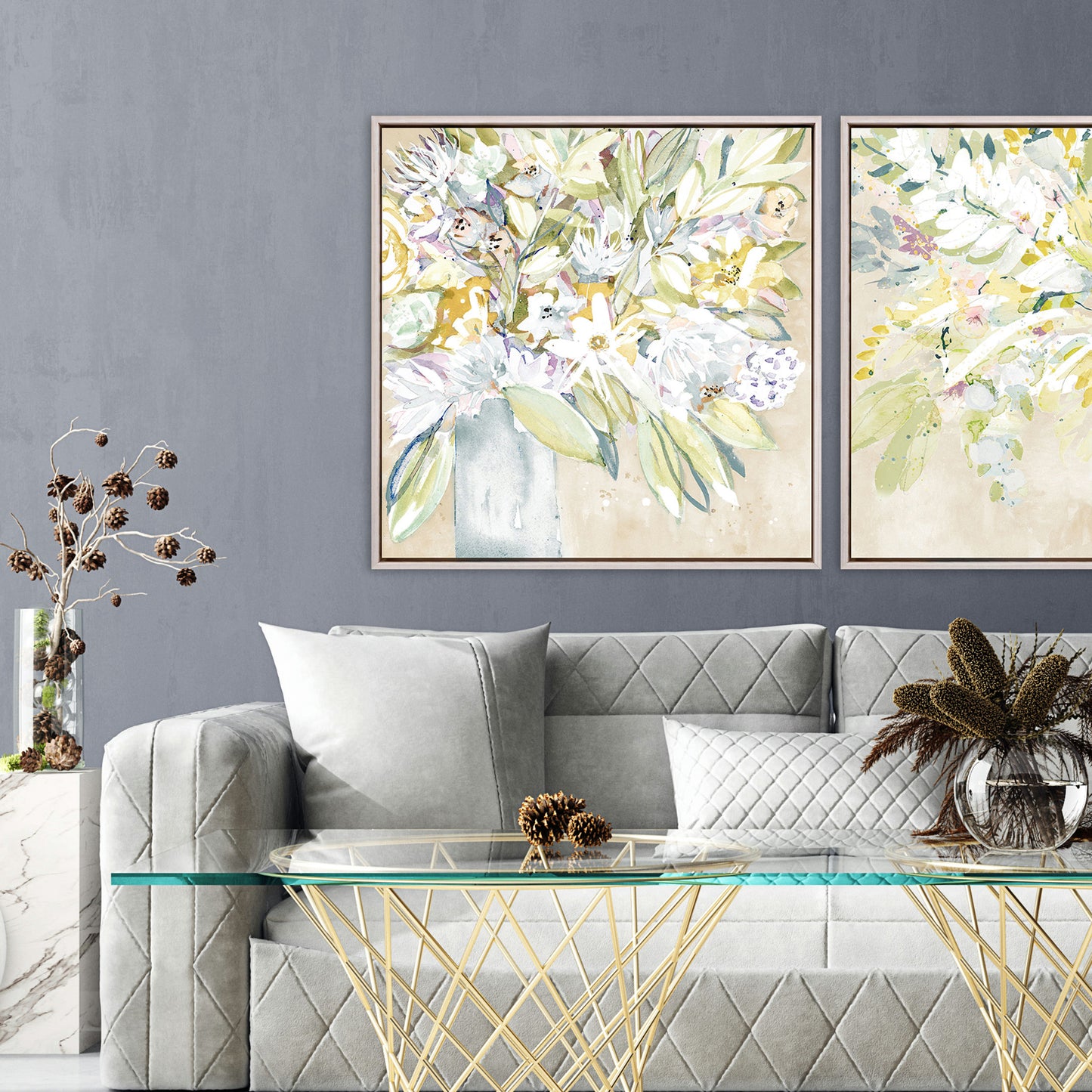 Paragon Soft Floral Burst I