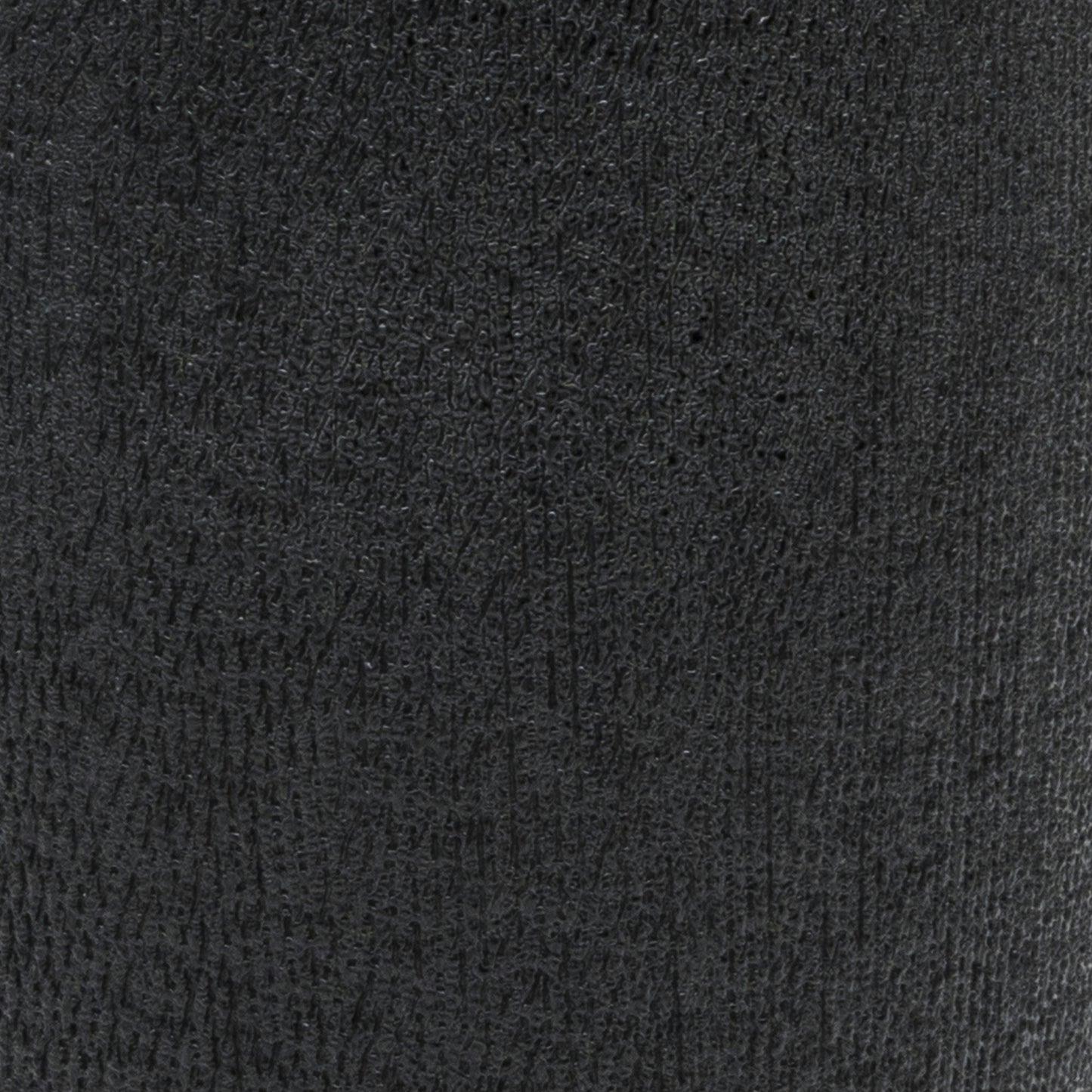 12" Beaded Vase, Black