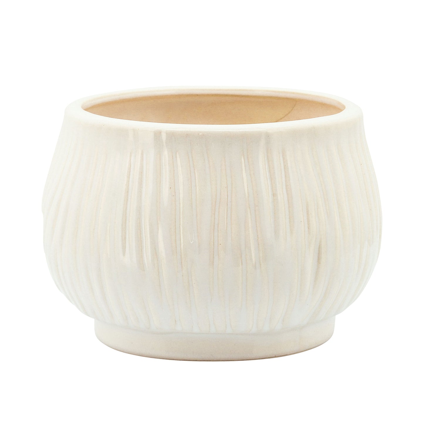 7" Grandma Planter, White