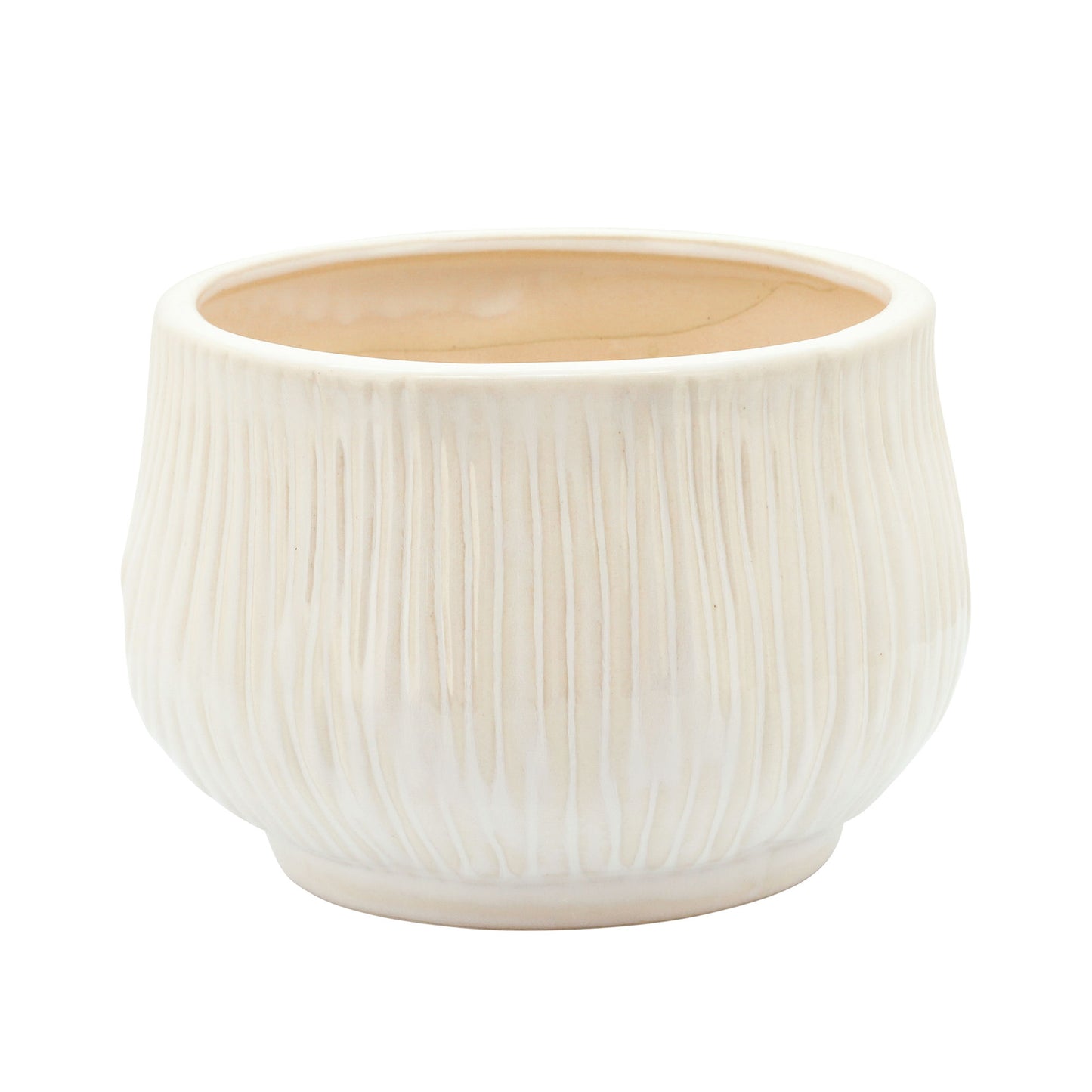 7" Grandpa Planter, White