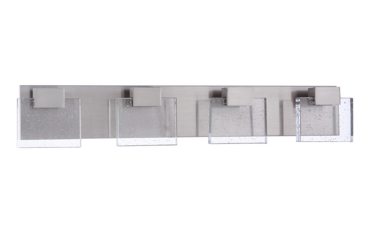 Alamere LED 4 Light Vanity - SB , Damp rated