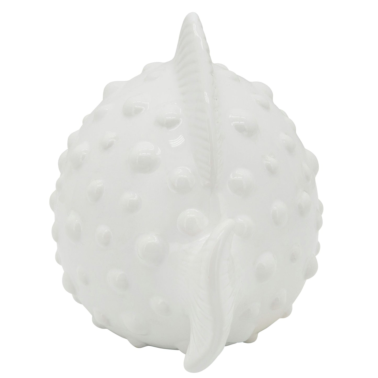 10" Puffer Fish, White