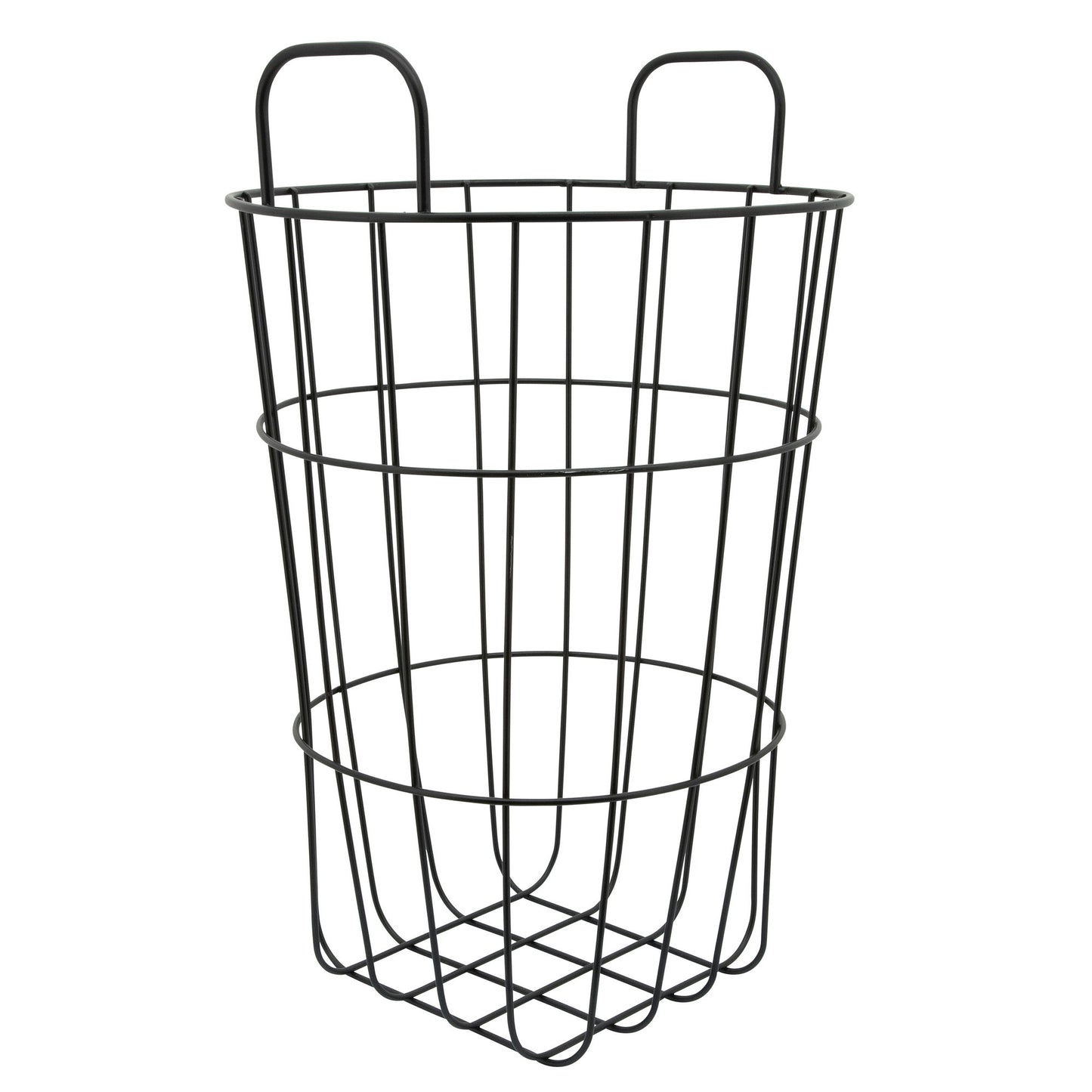 Metal 22"h Storage Basket, Brown