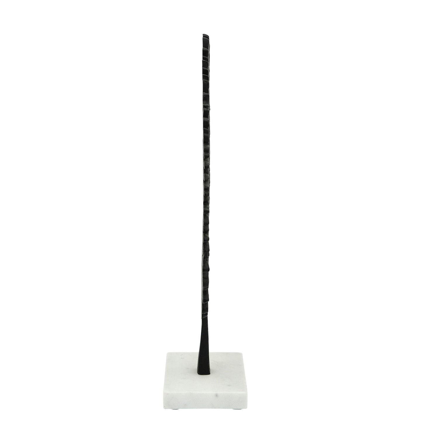 Metal, 17"h Tree Table Accent, Black