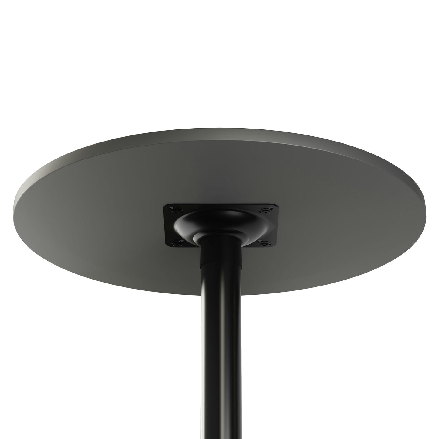 Tarah Pub Table, Black and Slate Gray