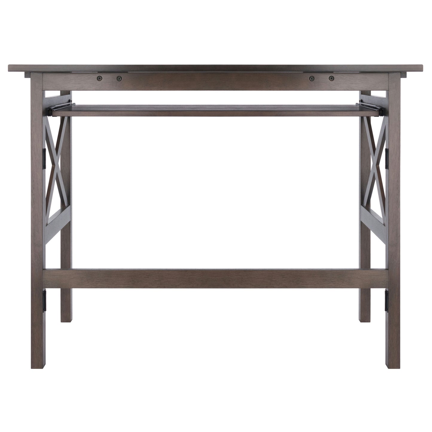 Xander Foldable Desk, Oyster Gray