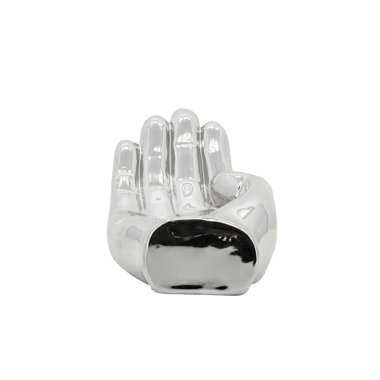 8" Asking Hand, Silver