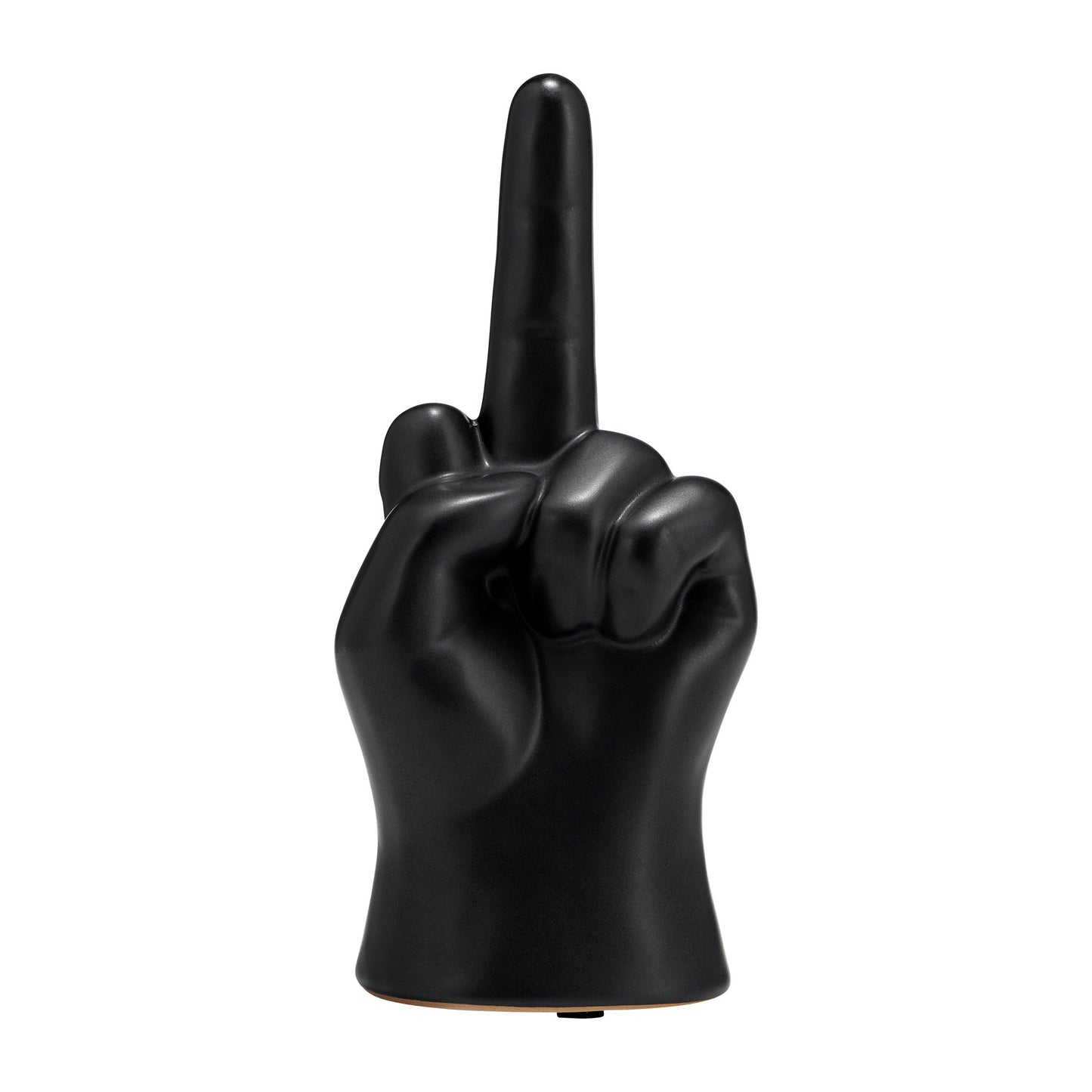 8" Dirty Finger Sign, Matte Black