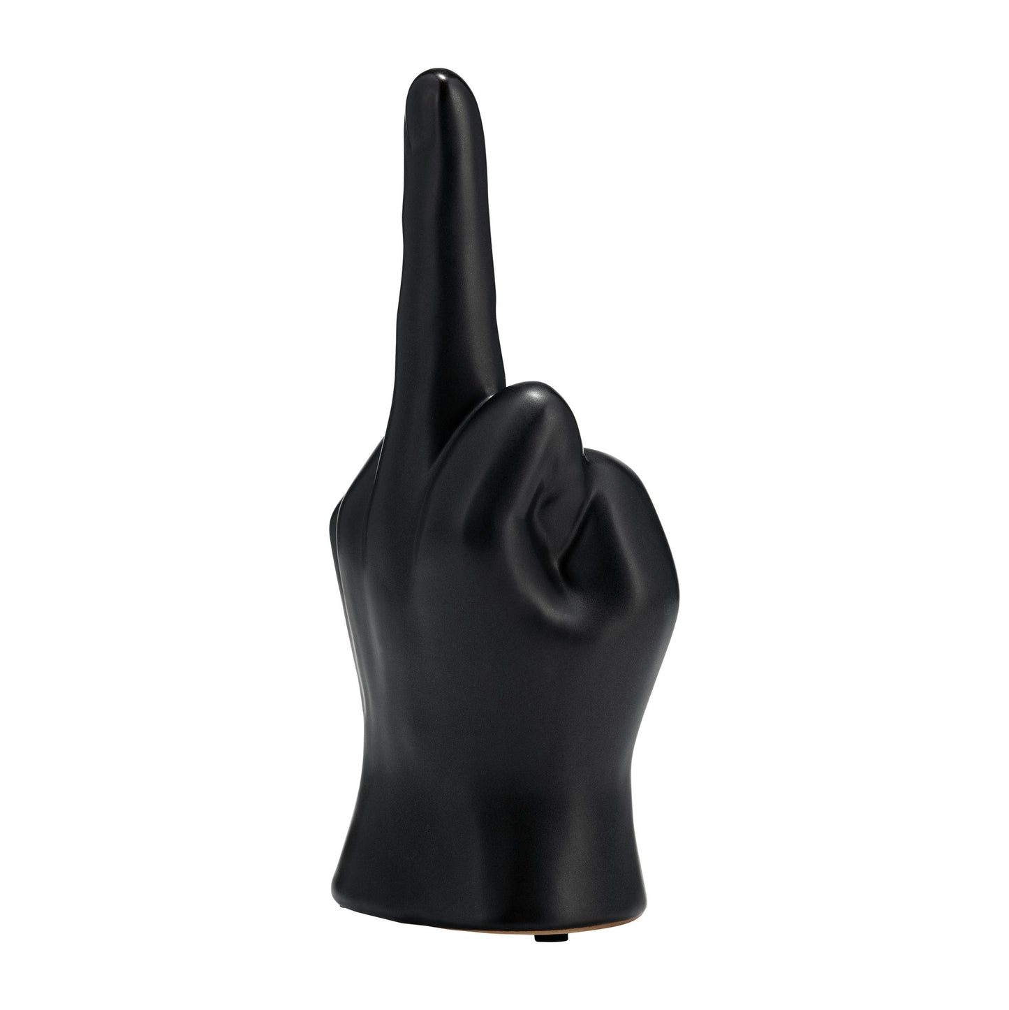 8" Dirty Finger Sign, Matte Black