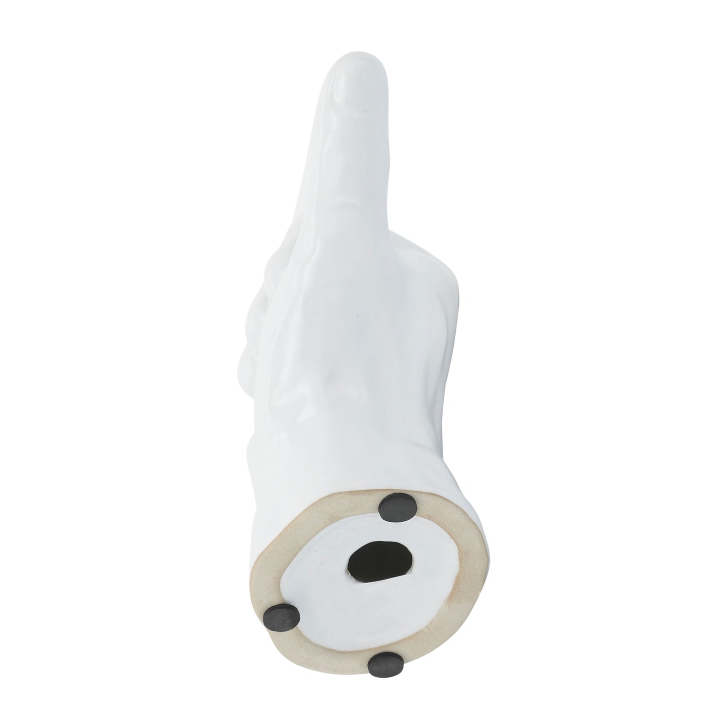 7"h, "hang Loose" Hand, White