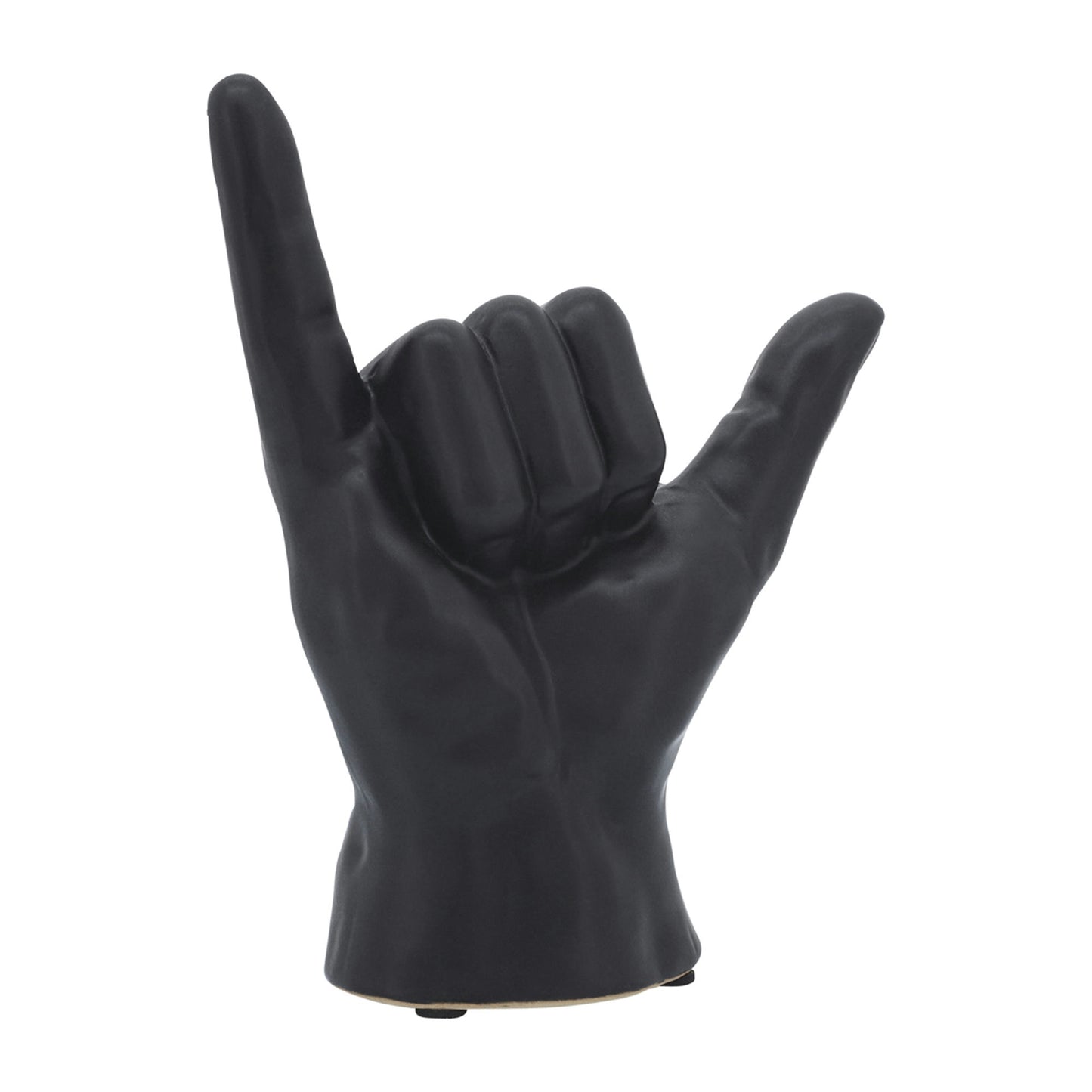 7"h, "hang Loose" Hand, Black
