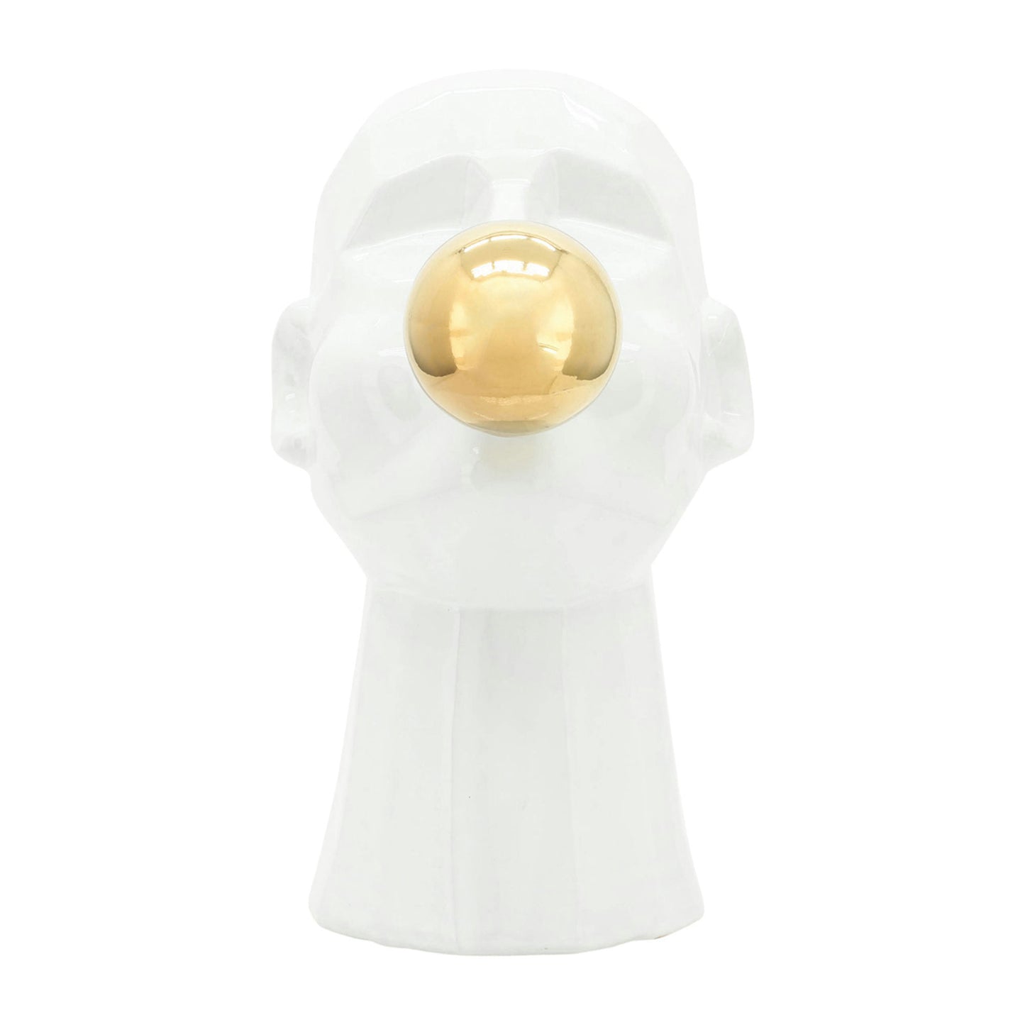 12" Bubble Gum Man, White