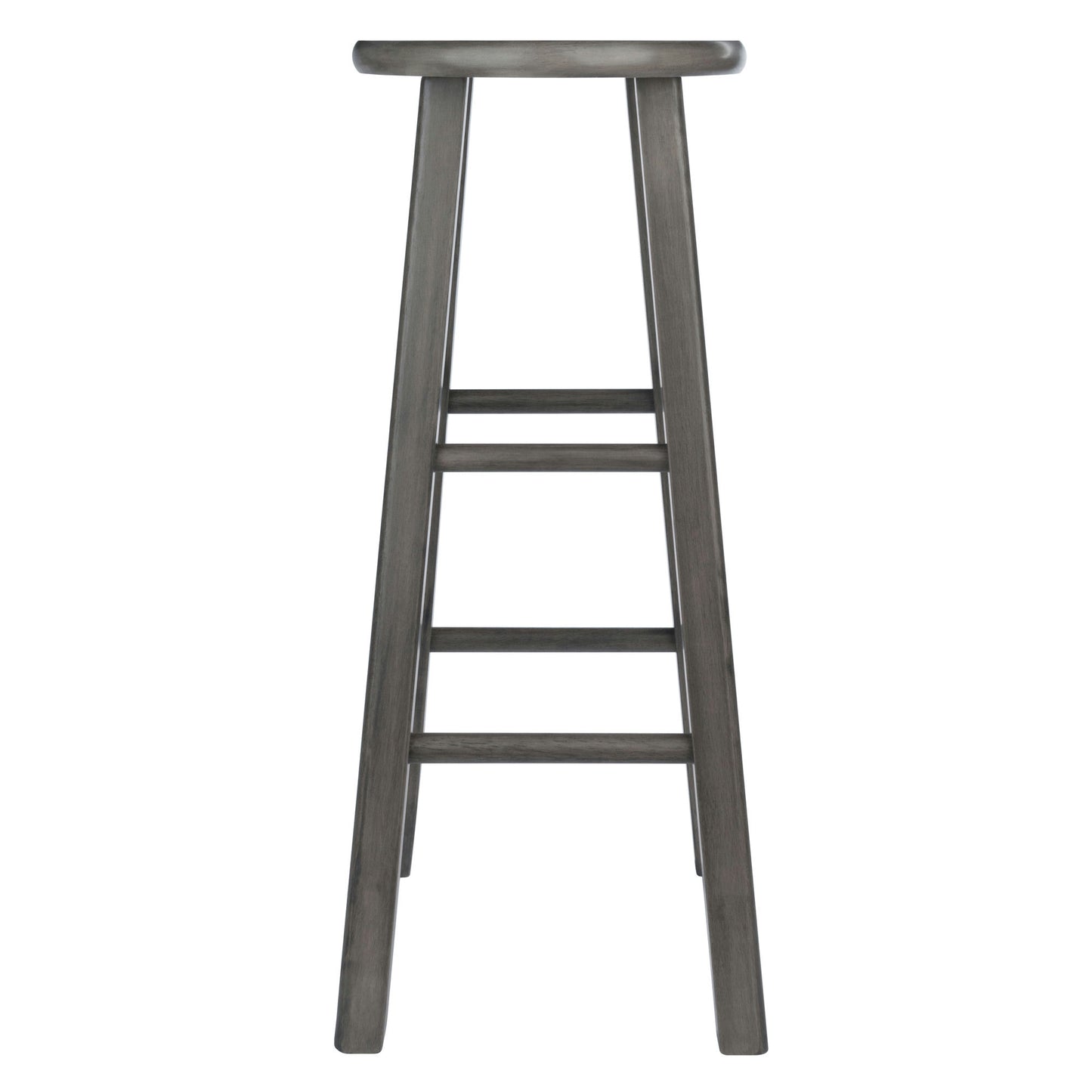 Ivy Square Leg Bar Stool, Rustic Oyster Gray