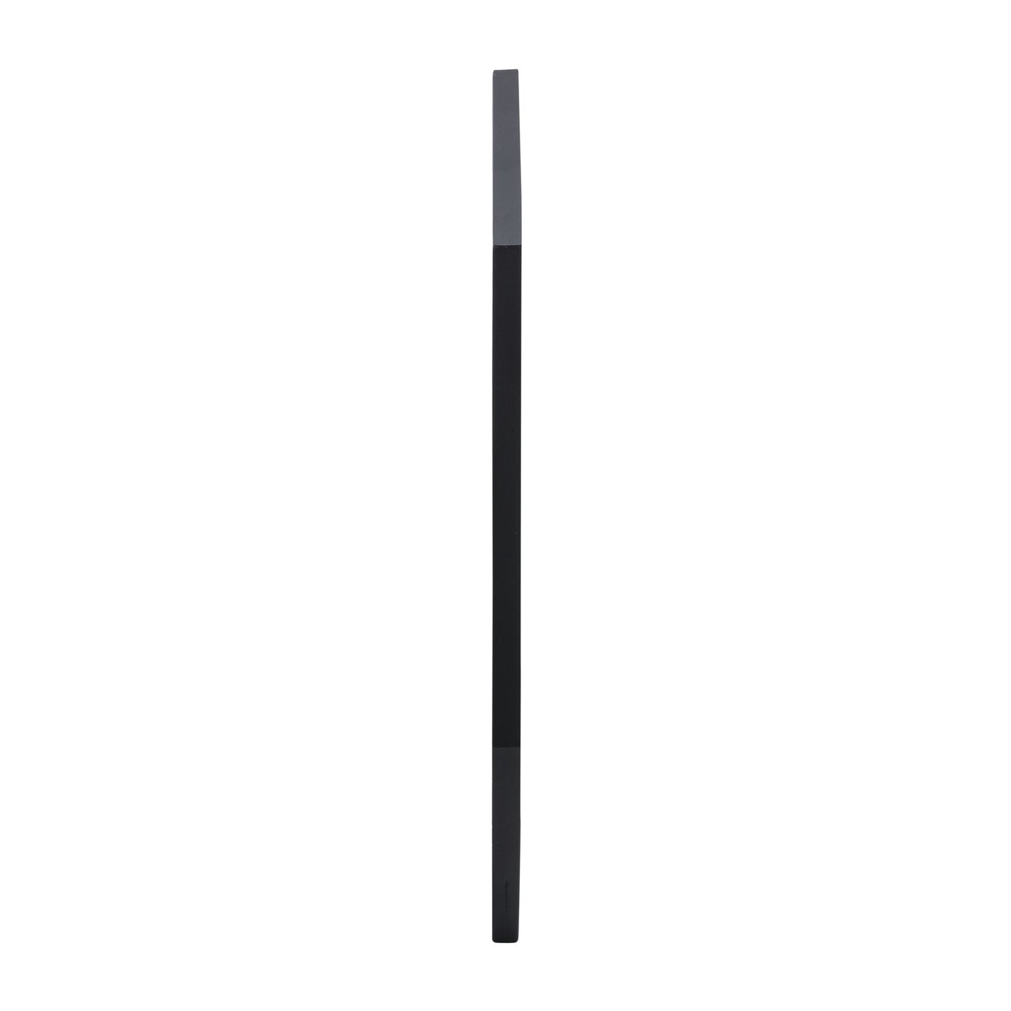 Metal, 32" Octagonal Mirror, Black