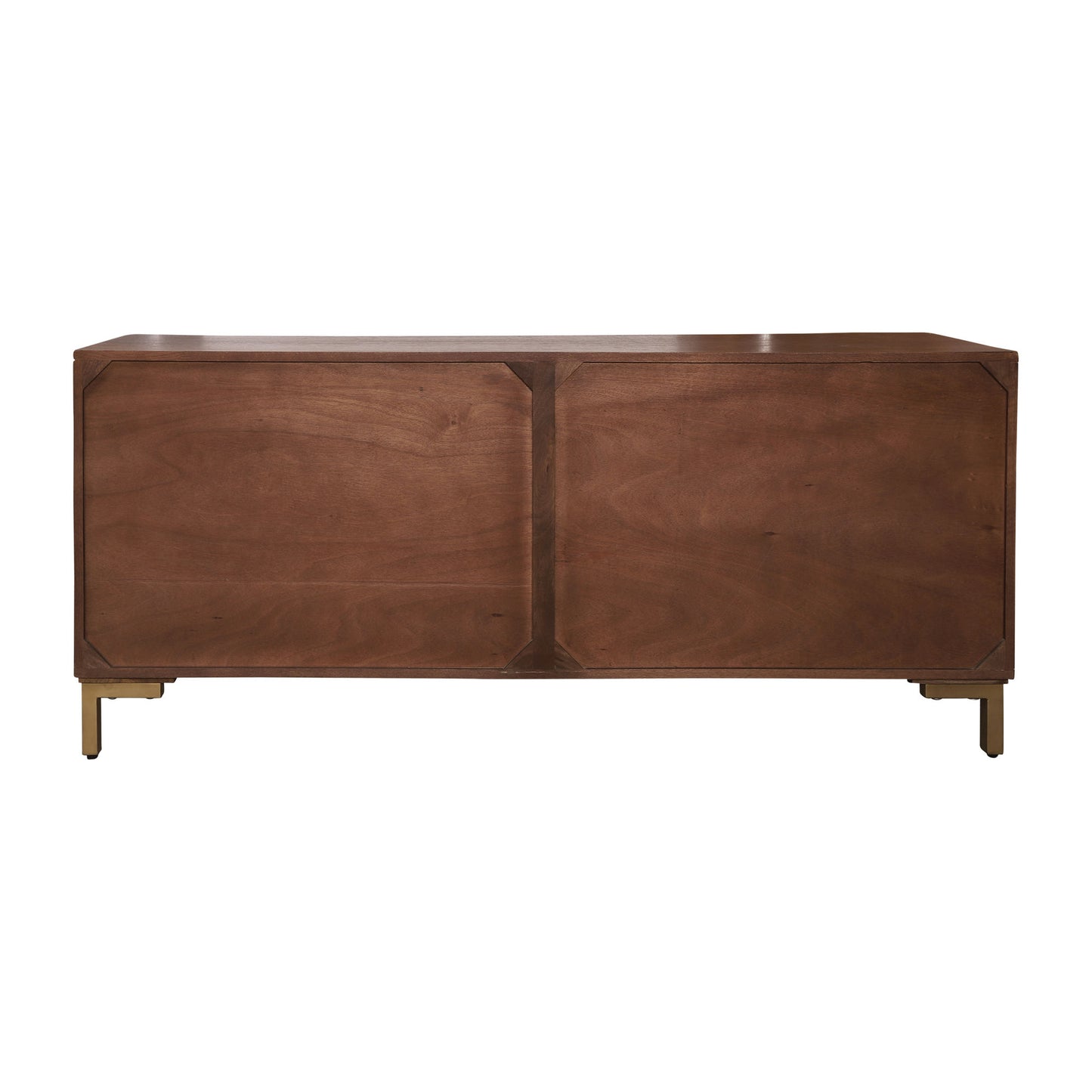 Wood, 70x30 Square Knob Console Cabinet, Brown