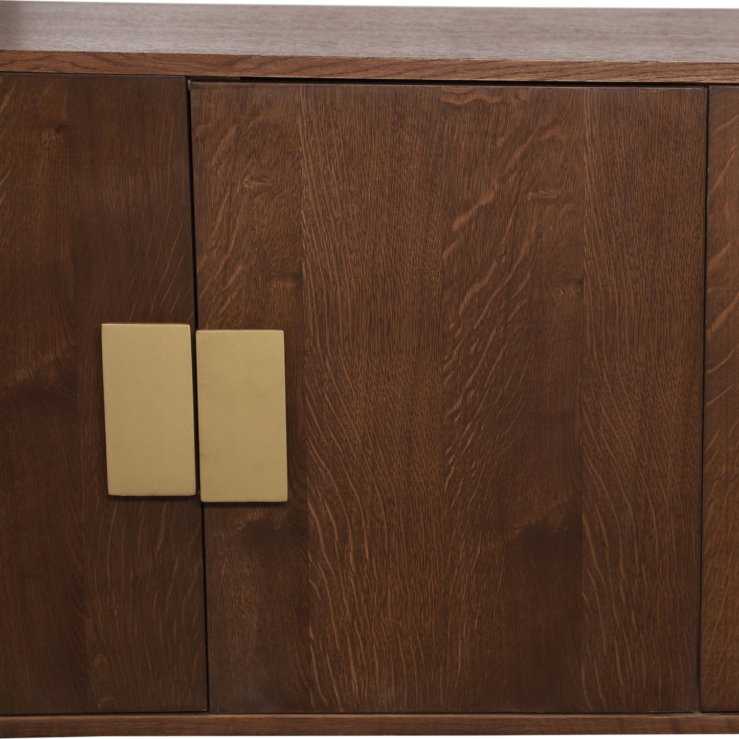 Wood, 70x30 Square Knob Console Cabinet, Brown