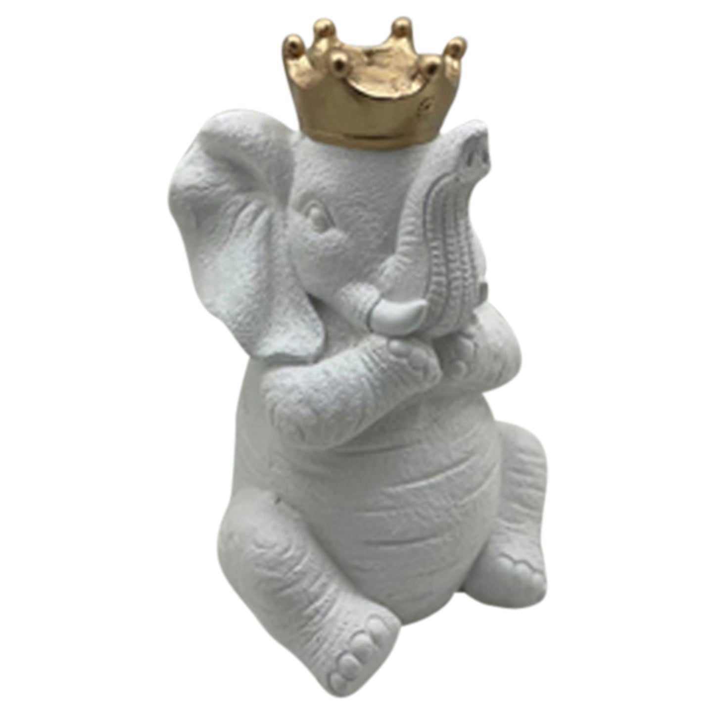 Resin, S/3 16"h See/hear/speak No Evil Elephants