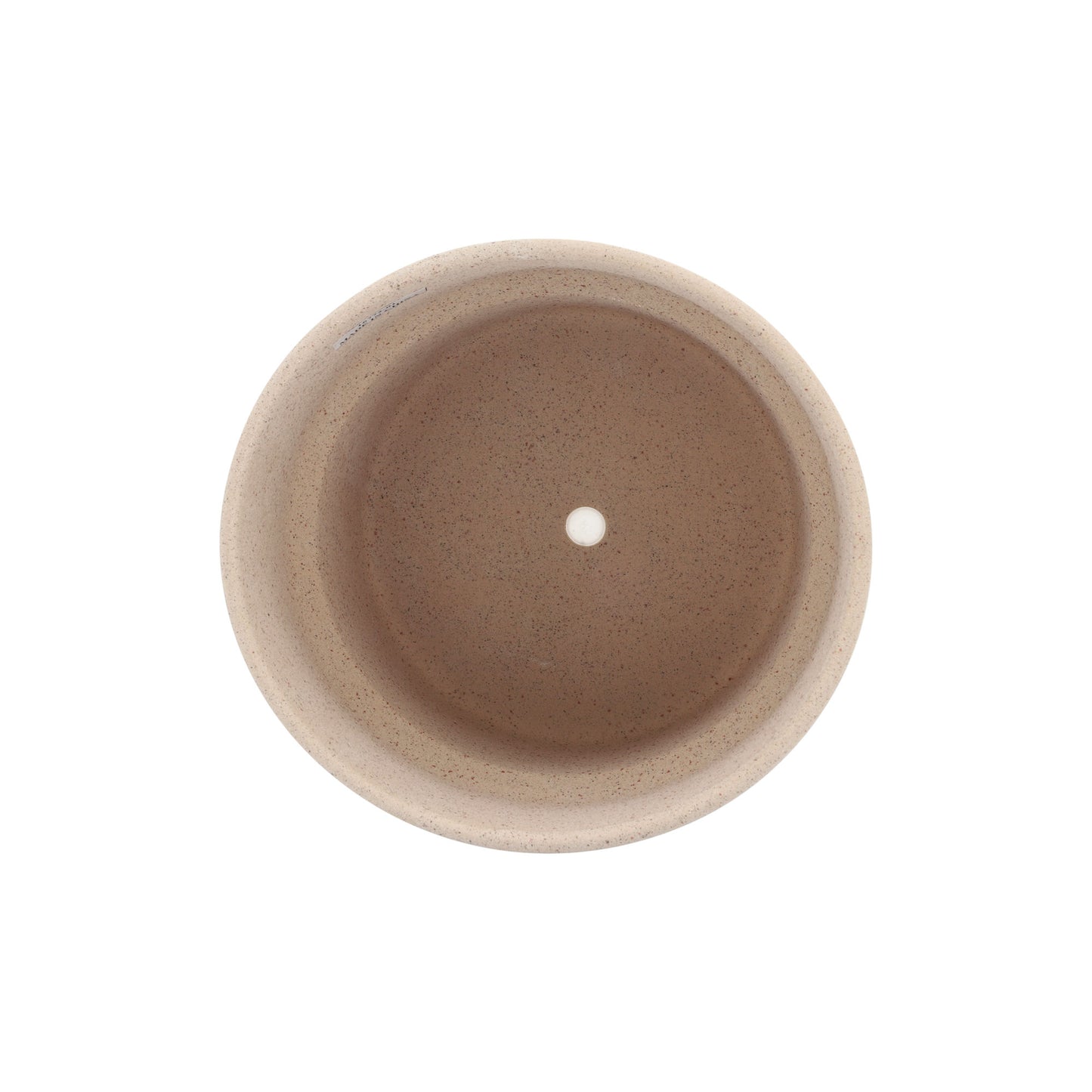 Cer, S/3 7/9/10"d Mushroom Planters, Tan