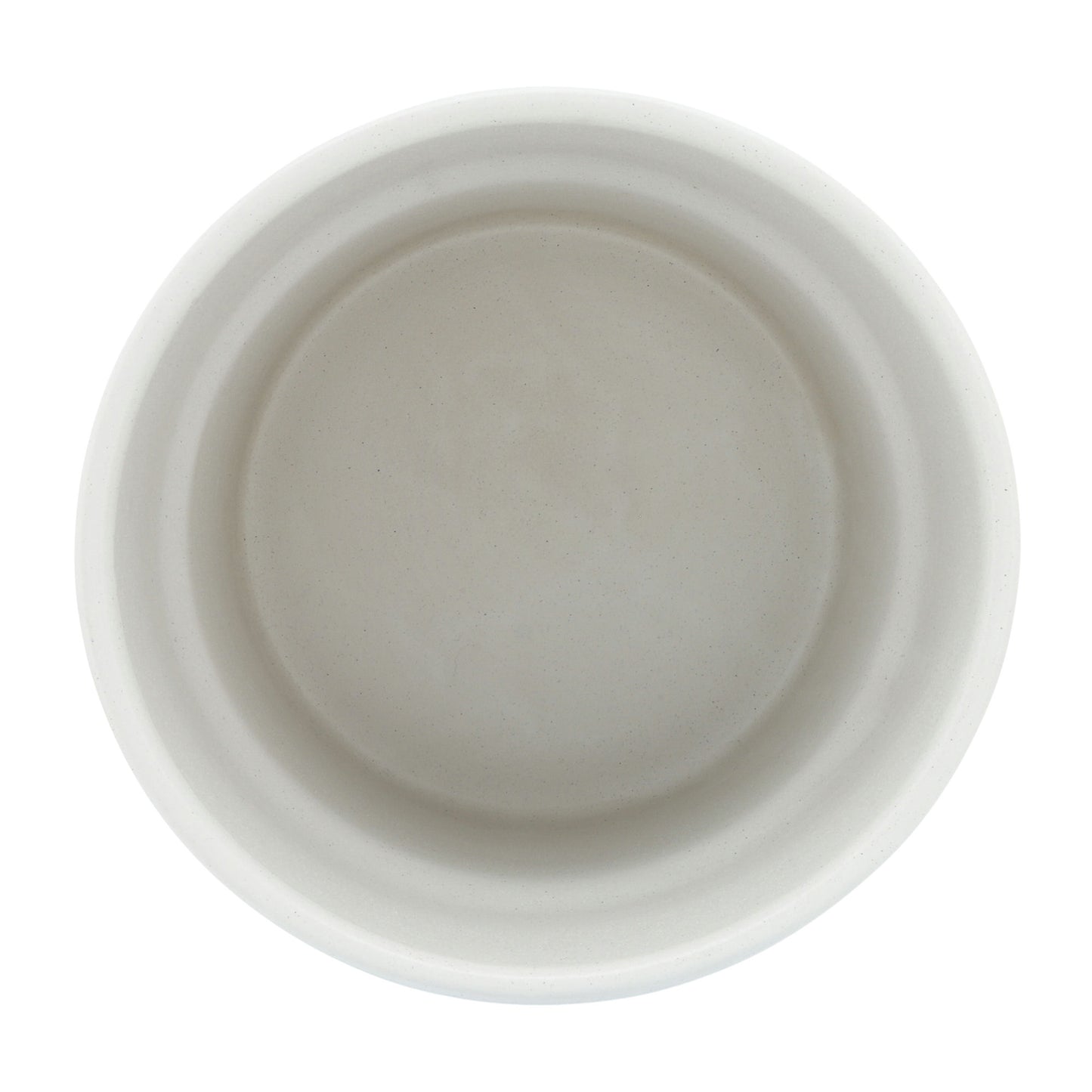 Cer, S/3 7/9/10"d Mushroom Planters, White