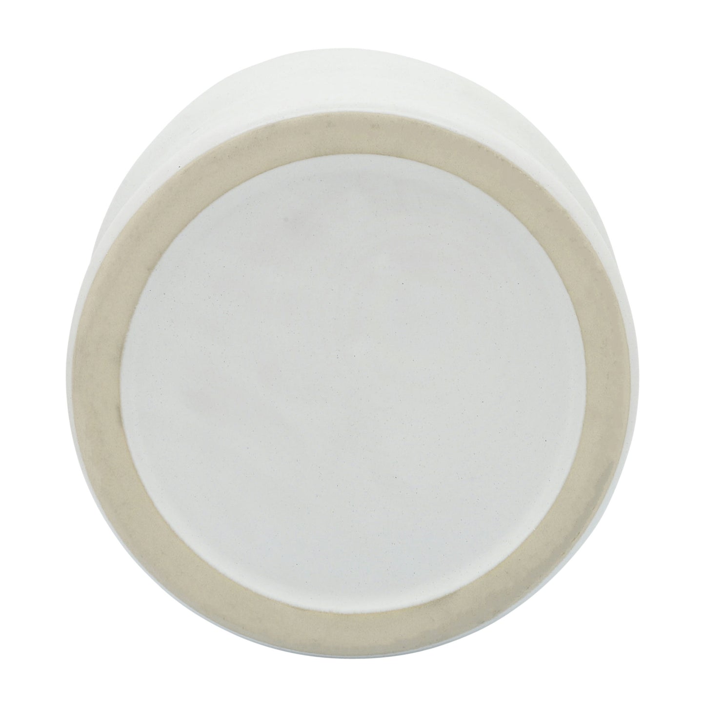 Cer, S/3 7/9/10"d Mushroom Planters, White