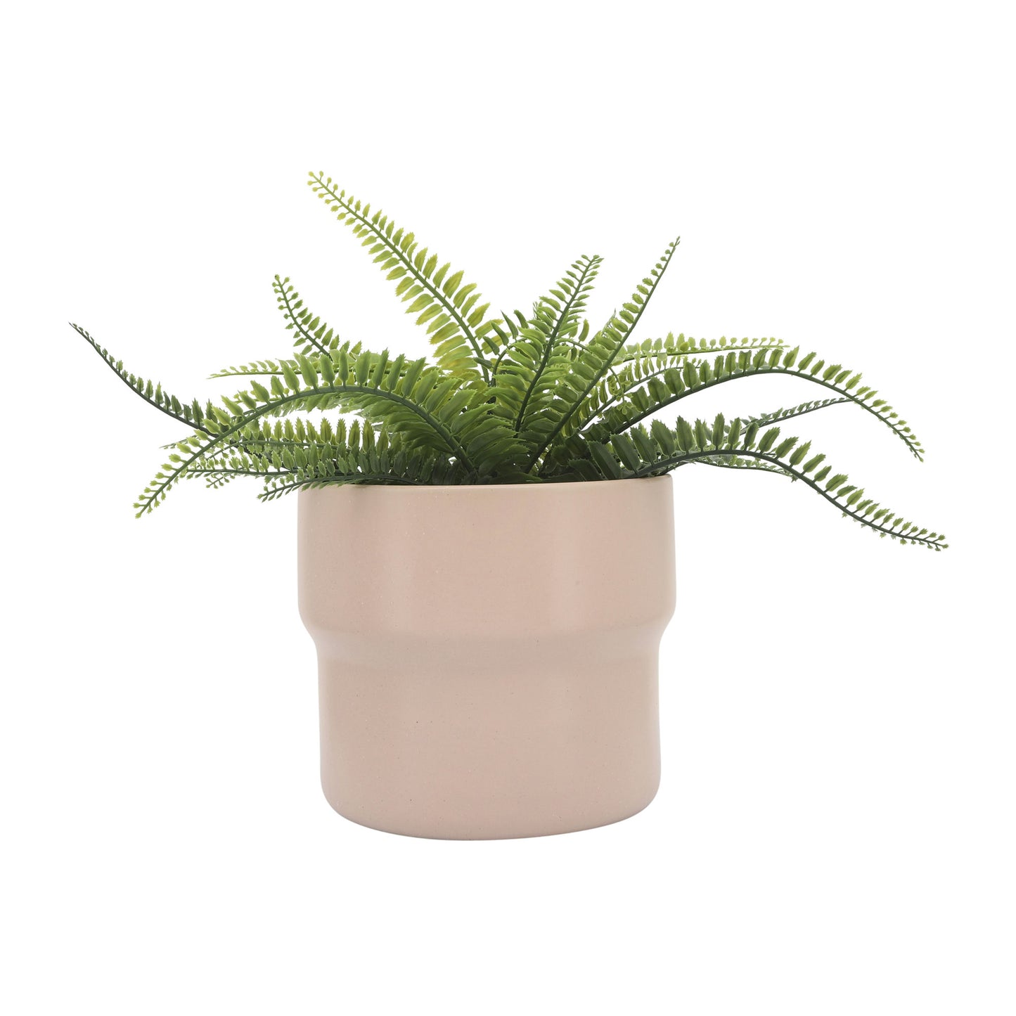 Cer, S/3 7/9/10"d Mushroom Planters, Blush