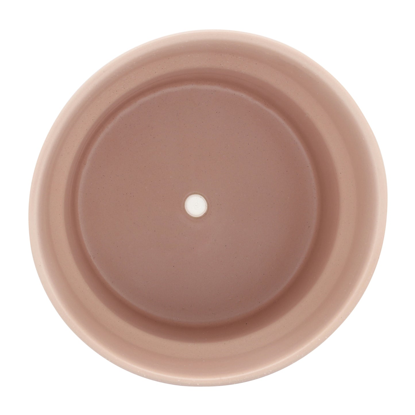 Cer, S/3 7/9/10"d Mushroom Planters, Blush