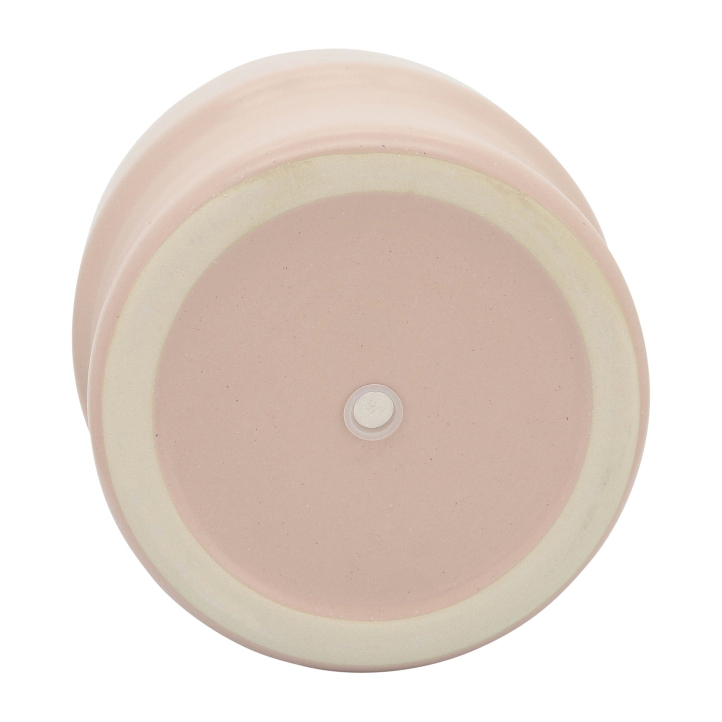 Cer, S/3 7/9/10"d Mushroom Planters, Blush