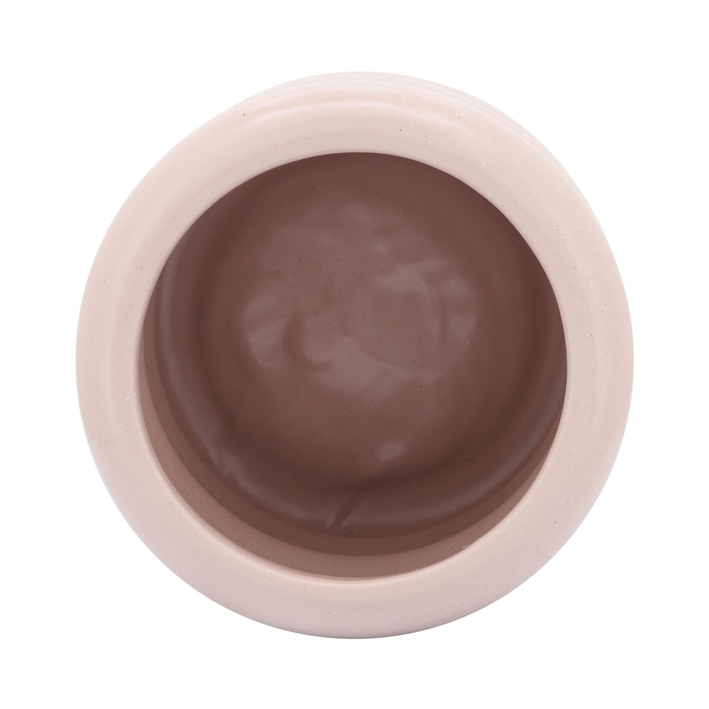 Cer, 8" Bibendum Planter, Dusty Rose