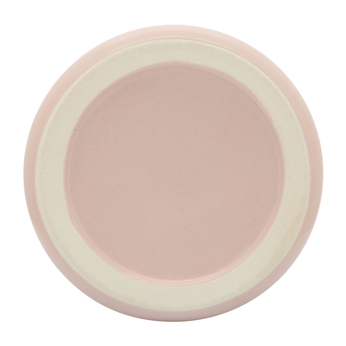 Cer, 10" Bibendum Planter, Dusty Rose