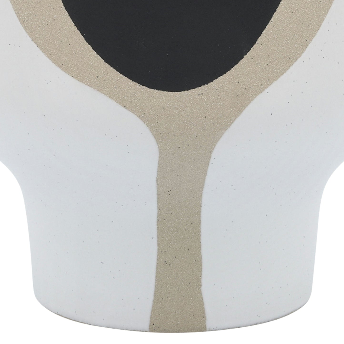 Cer, 10" Mushroom Planter, White