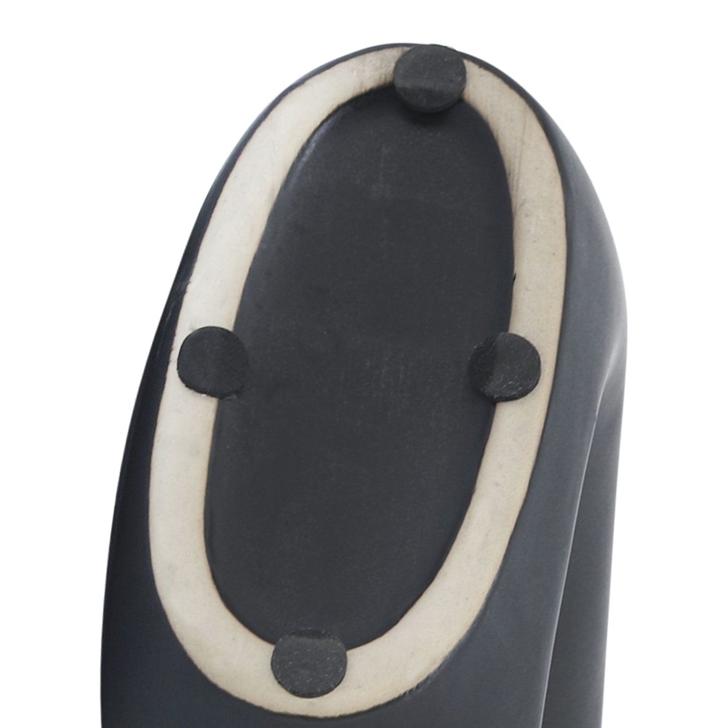 Cer, 14"h Open Cut-out Vase, Black