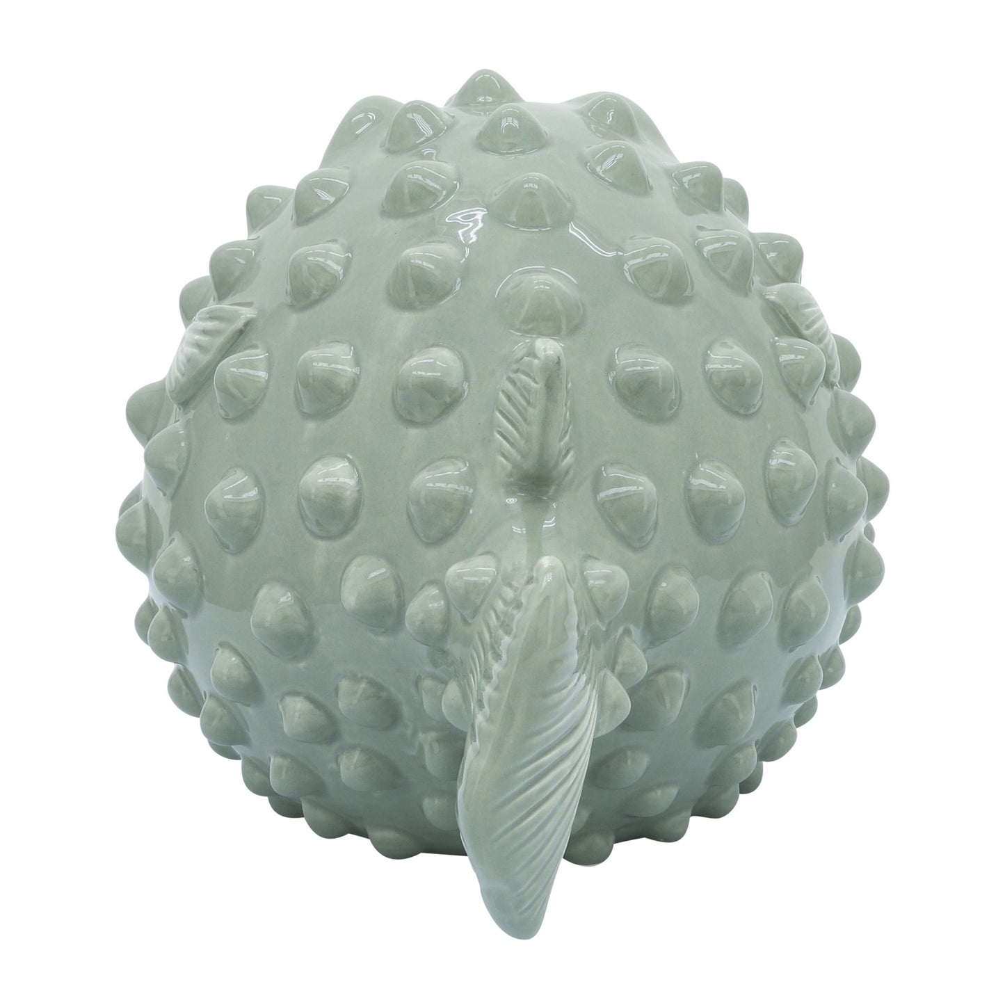 Cer, 13" Puffer Fish, Seafoam