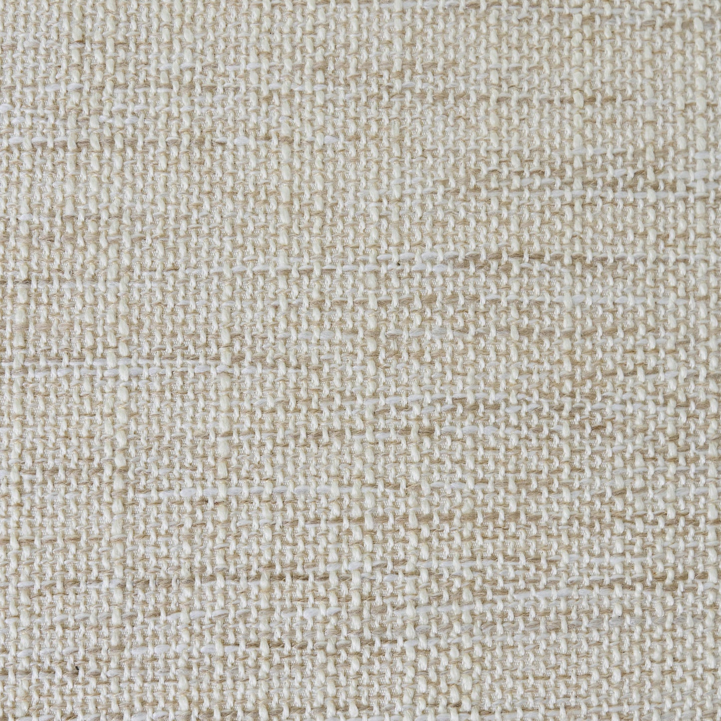 3- Seater Bolster Sofa - Oak Wood Base - Ivory