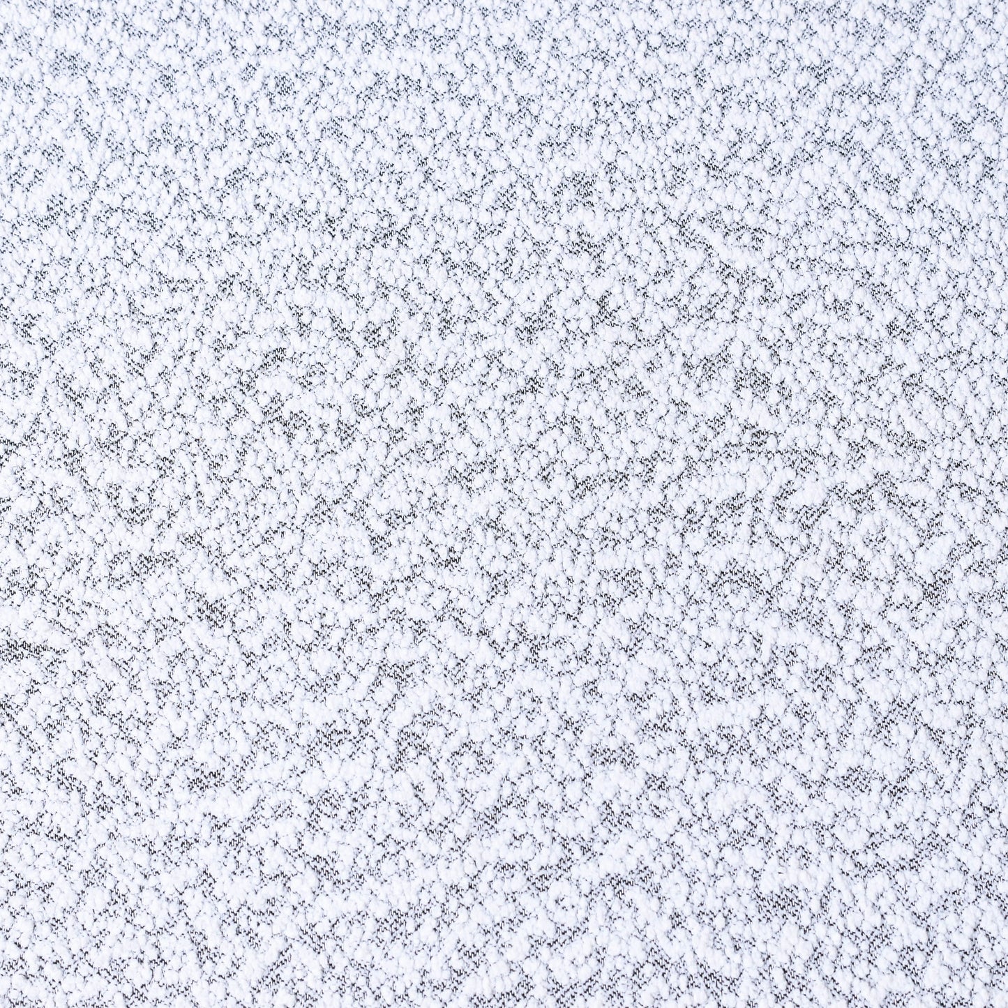 Square Ottoman - White/black Kd