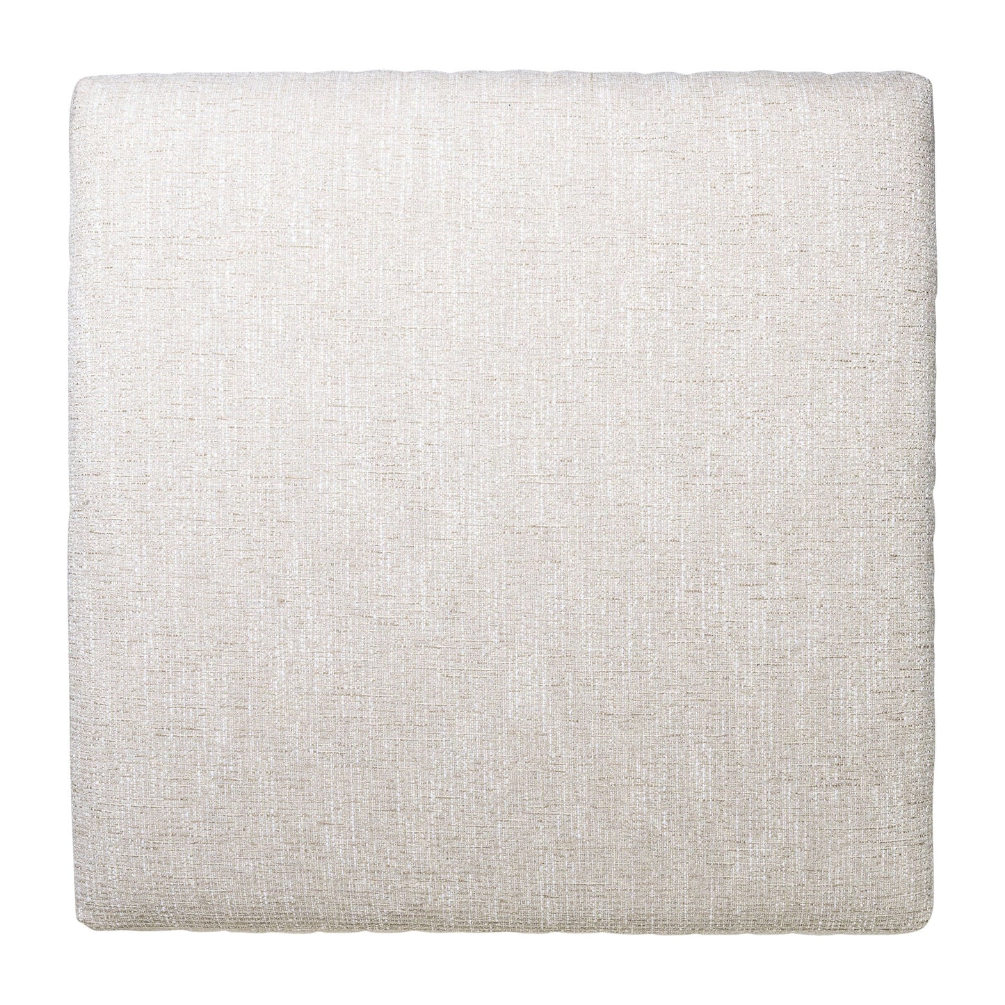 39x39 Square Ottoman, Ivory Kd