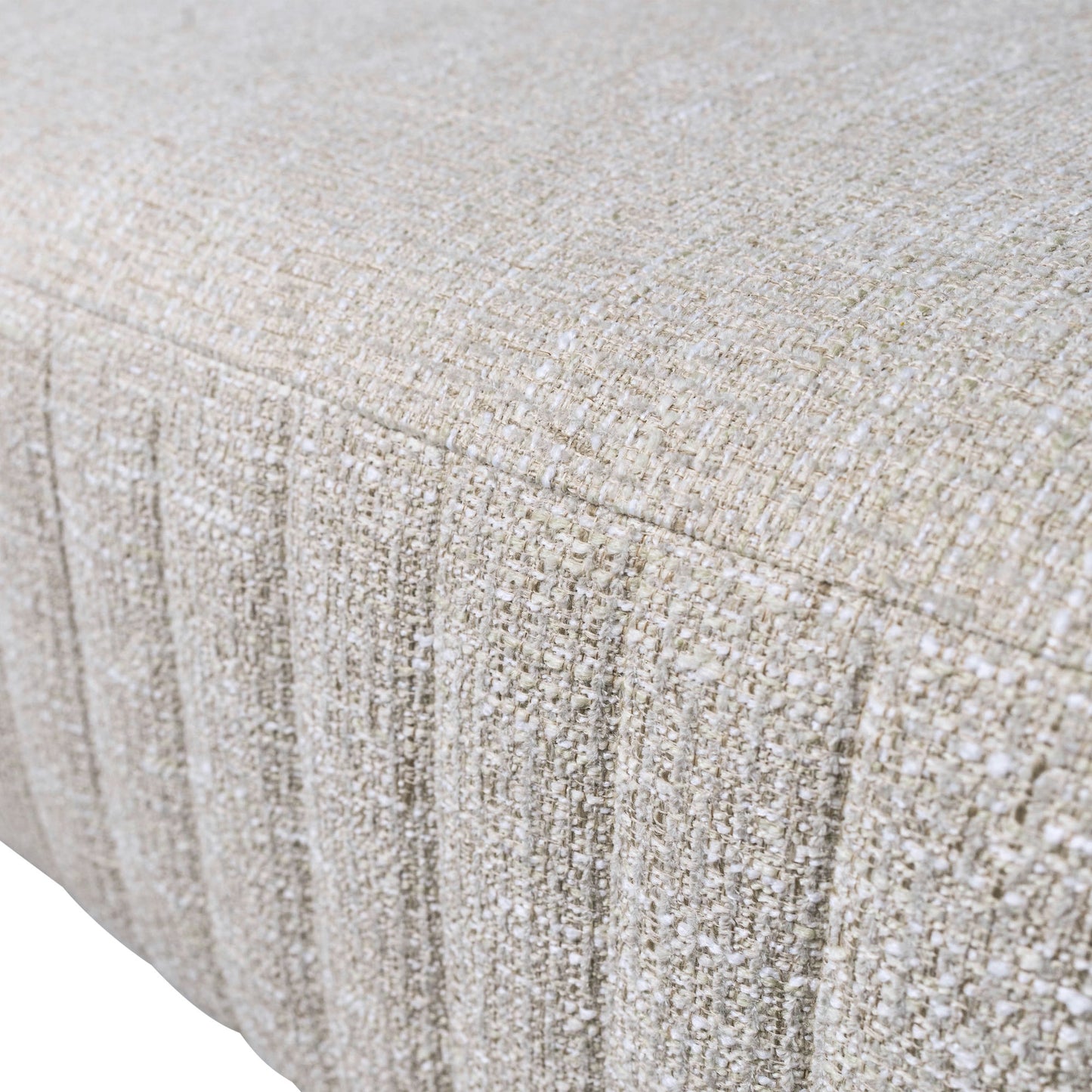 39x39 Square Ottoman, Ivory Kd