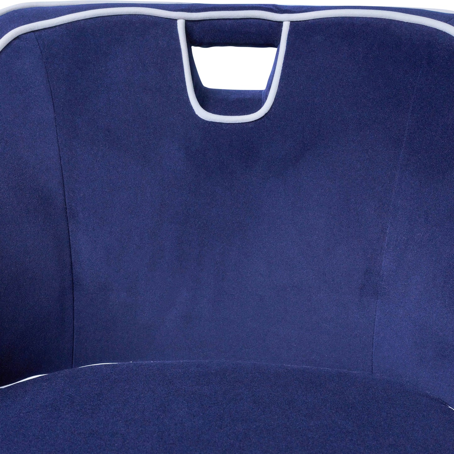 Two-toned Accent Chair - Dark Blue Kd