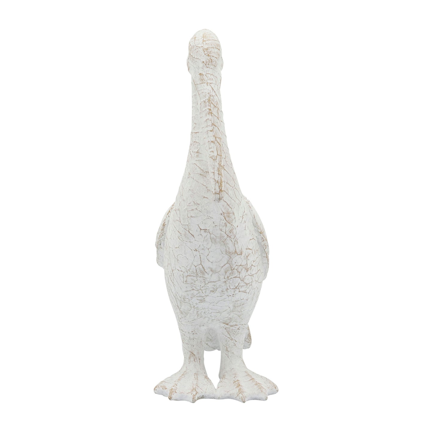 Cer,14"h,standing Pelican, White