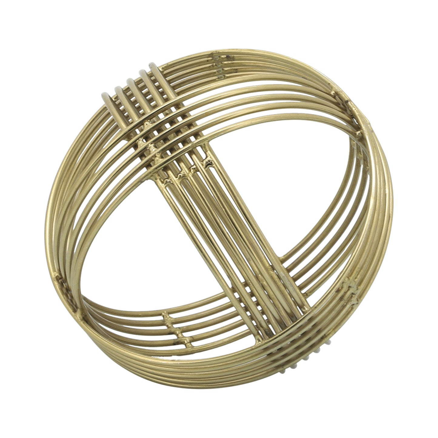 Metal, 6" Orb, Gold