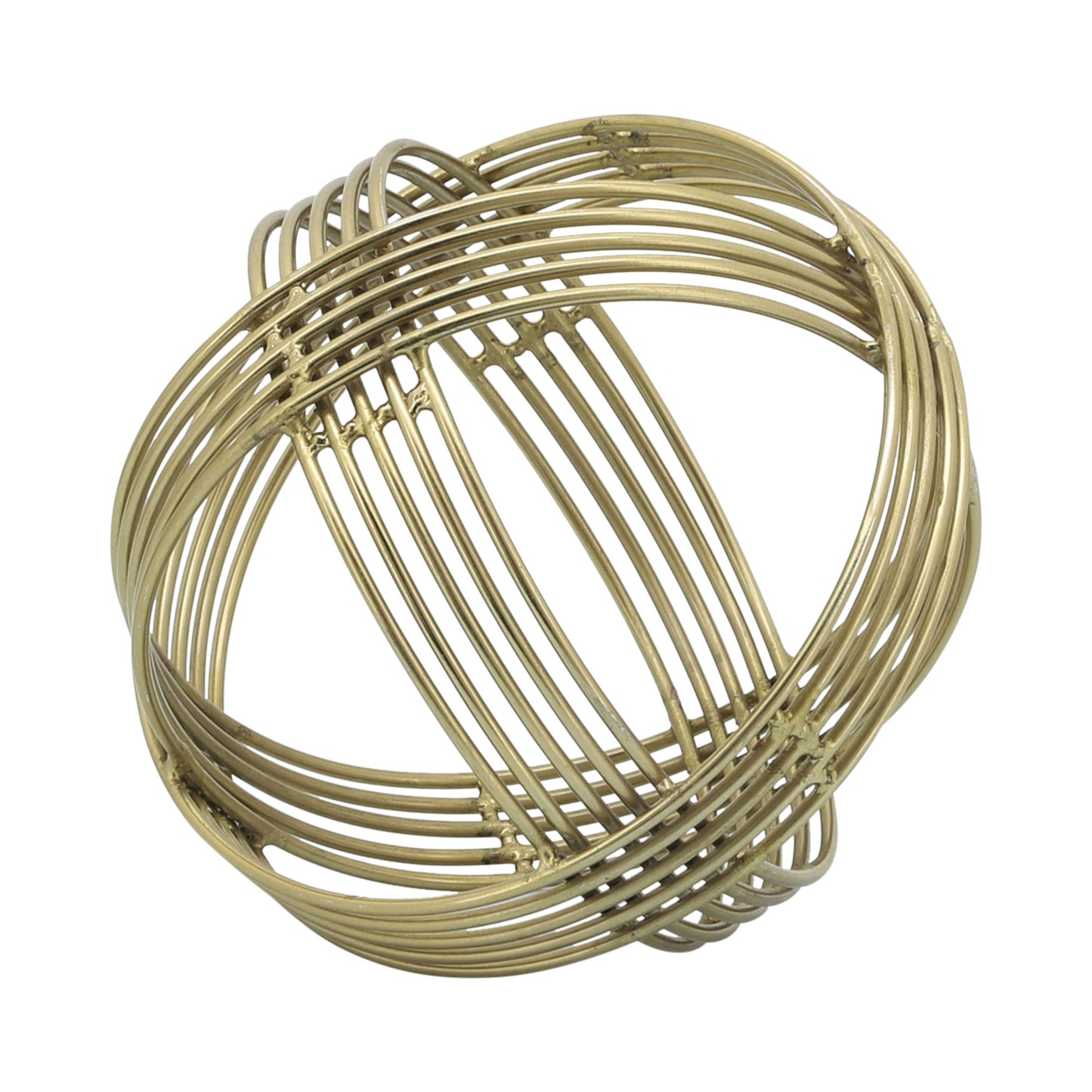 Metal, 6" Orb, Gold