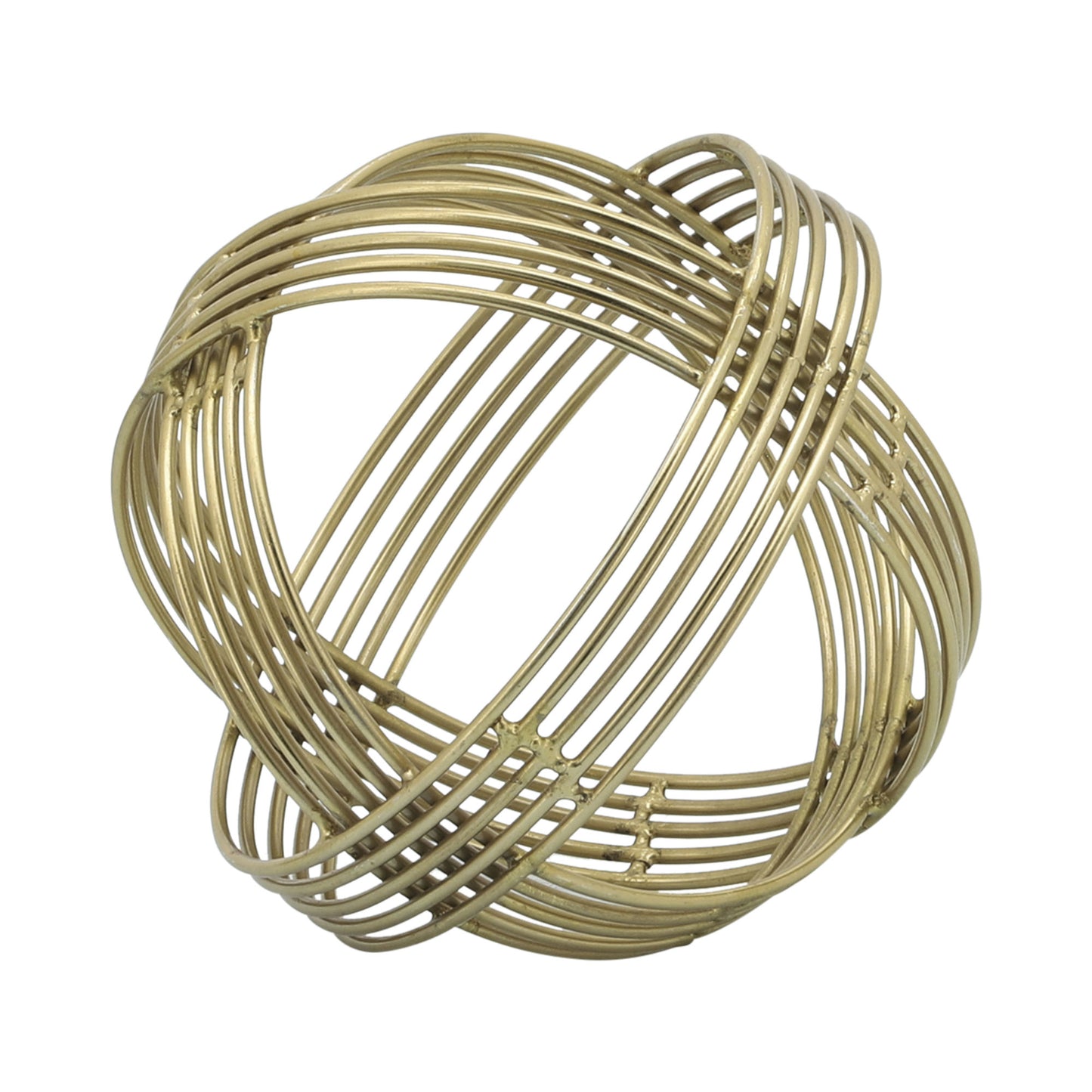 Metal, 6" Orb, Gold