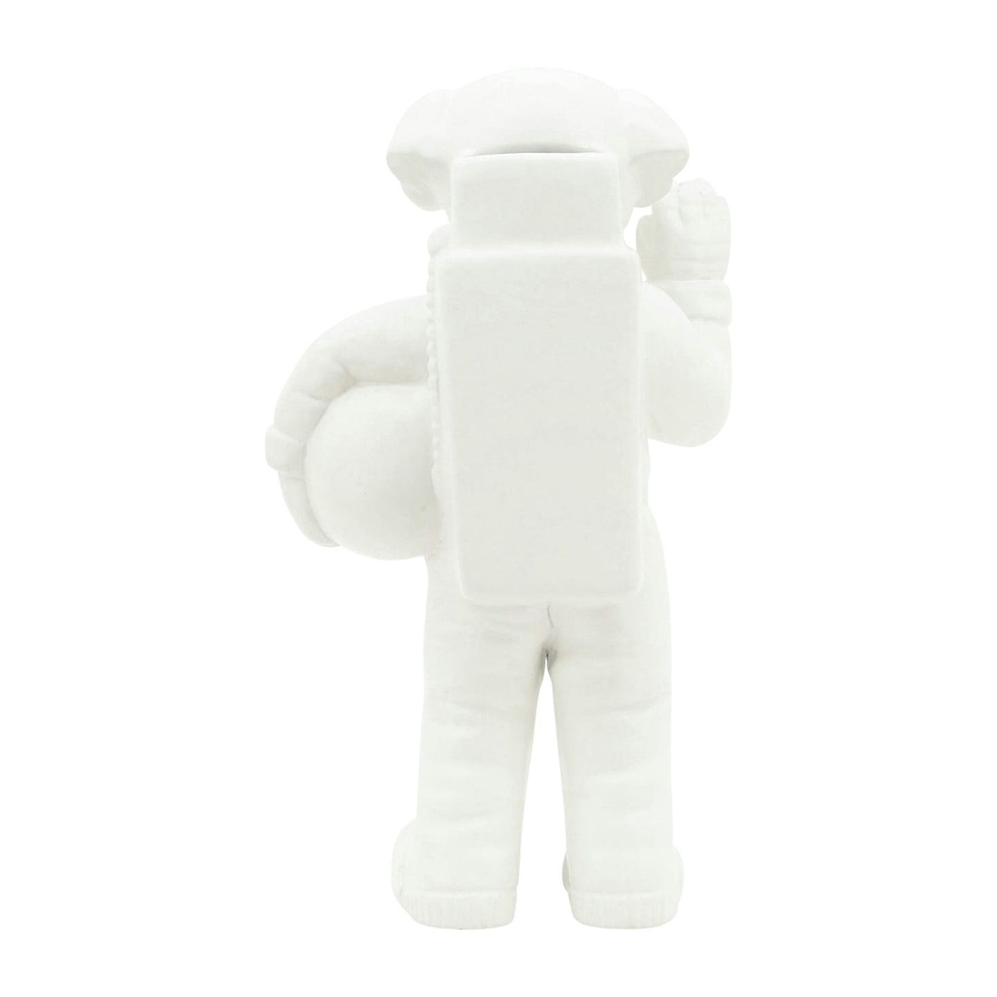 Cer,12",astrodog Deco,white/gold