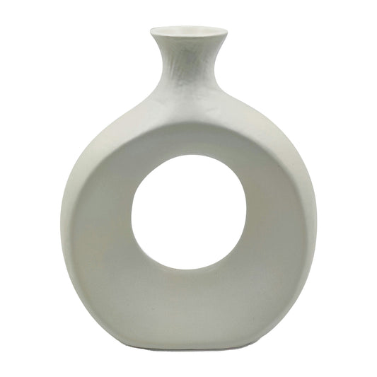 Dol, 10" Open Cut Vase, Cotton