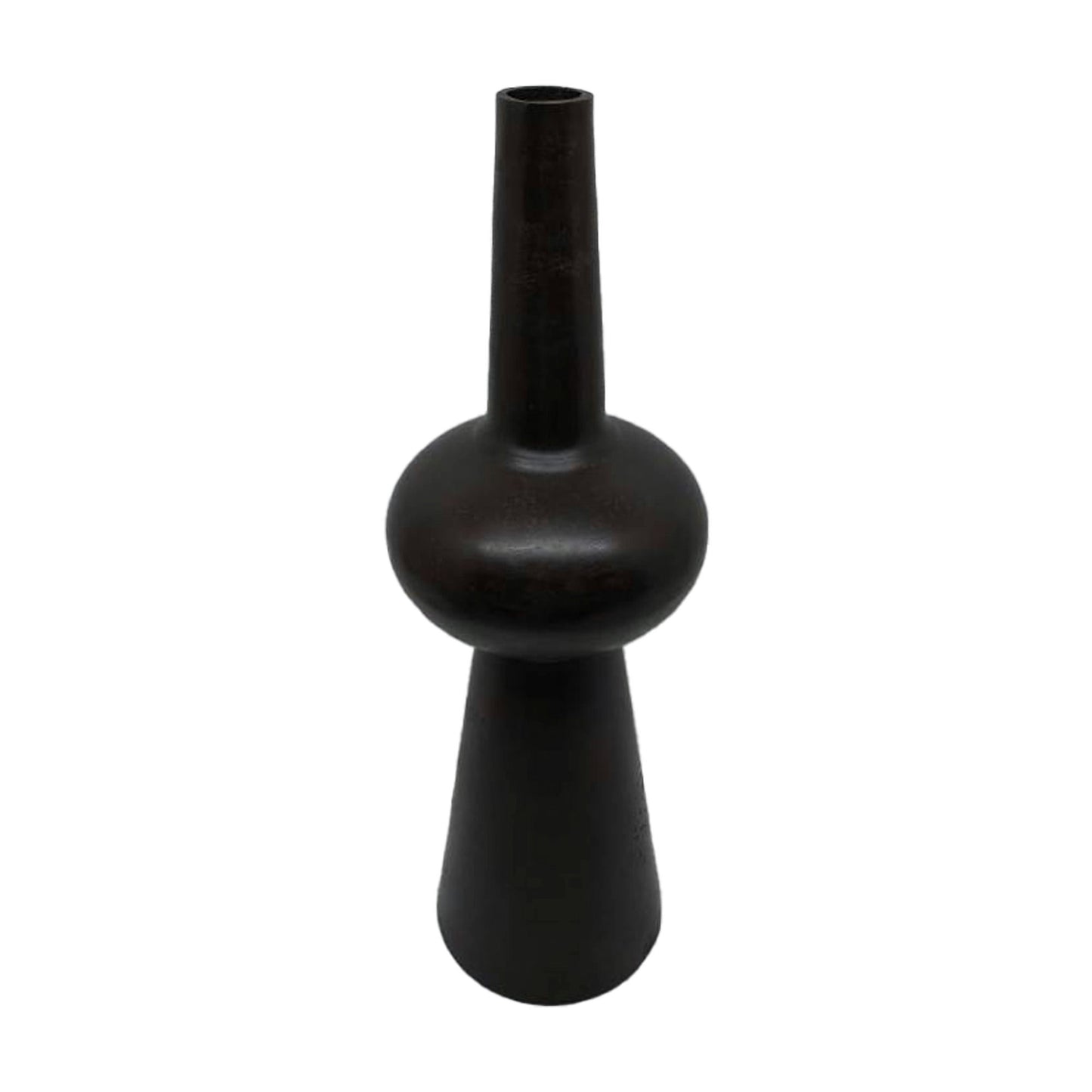 Metal, 19"h Vintage Vase, Bronze