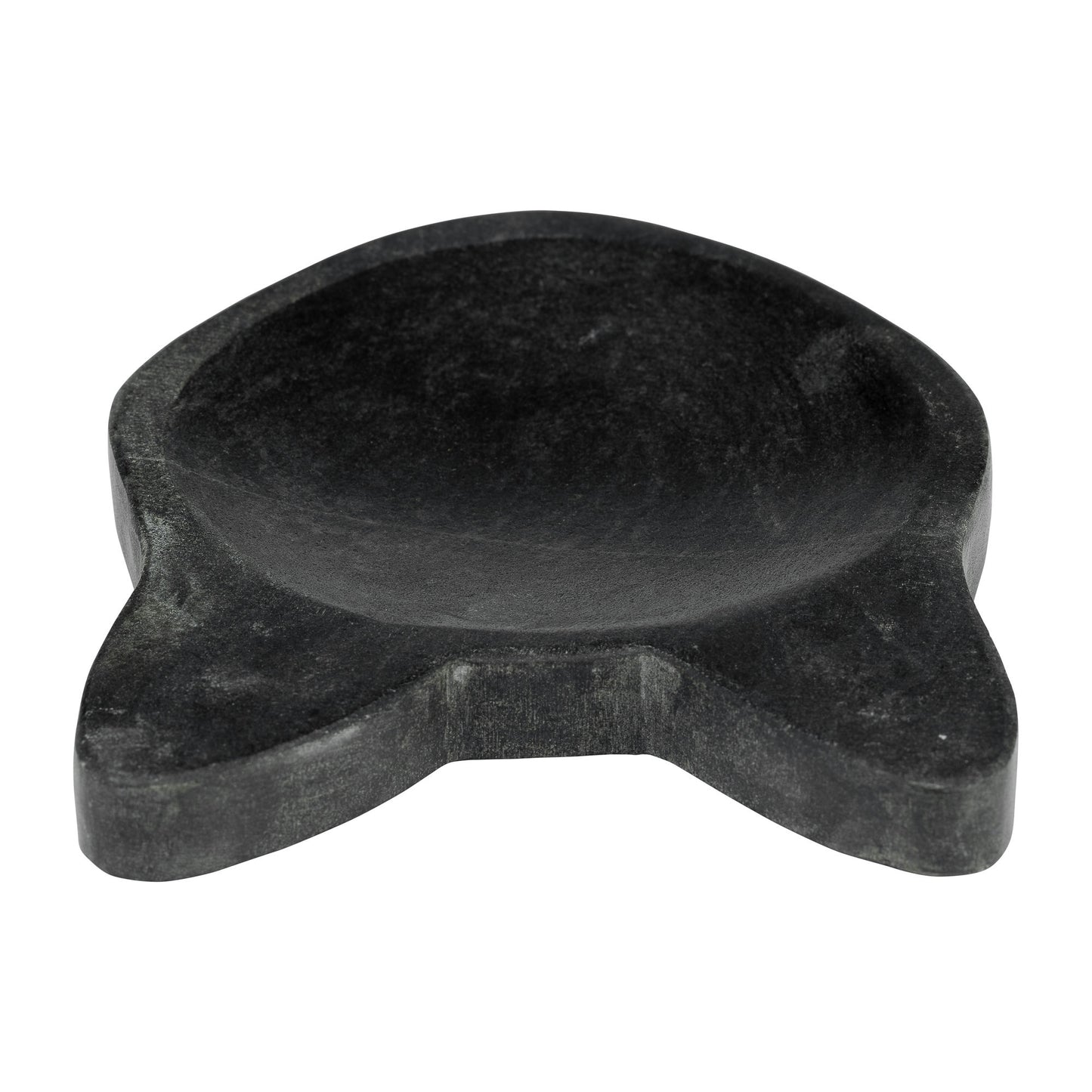 Marble, 5" Cat Tray, Black