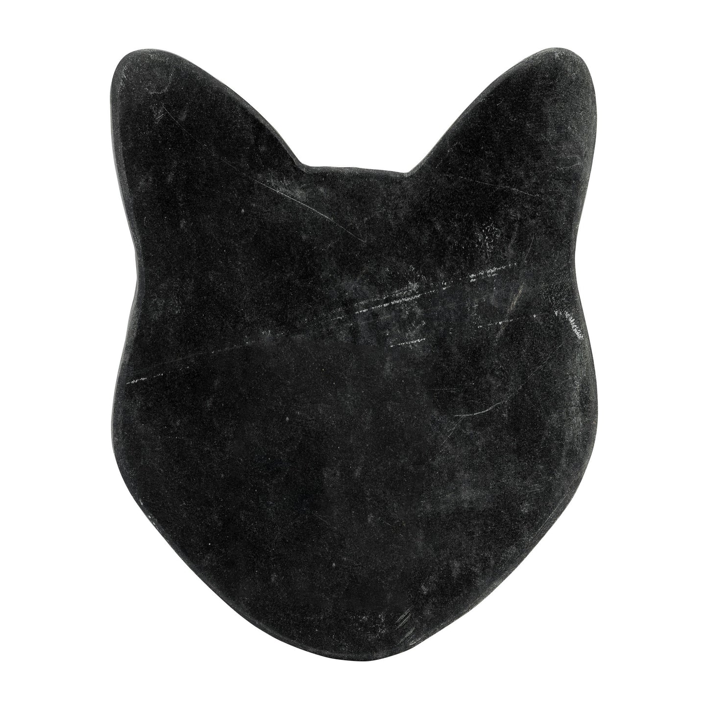 Marble, 5" Cat Tray, Black
