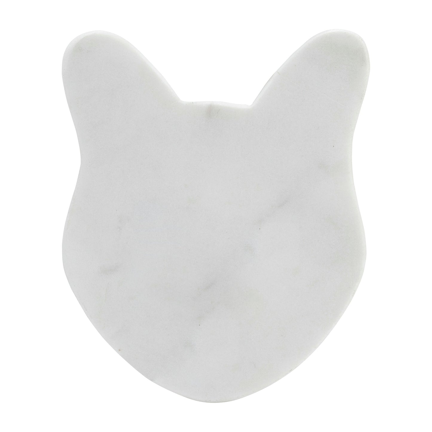 Marble, 5" Cat Tray, White