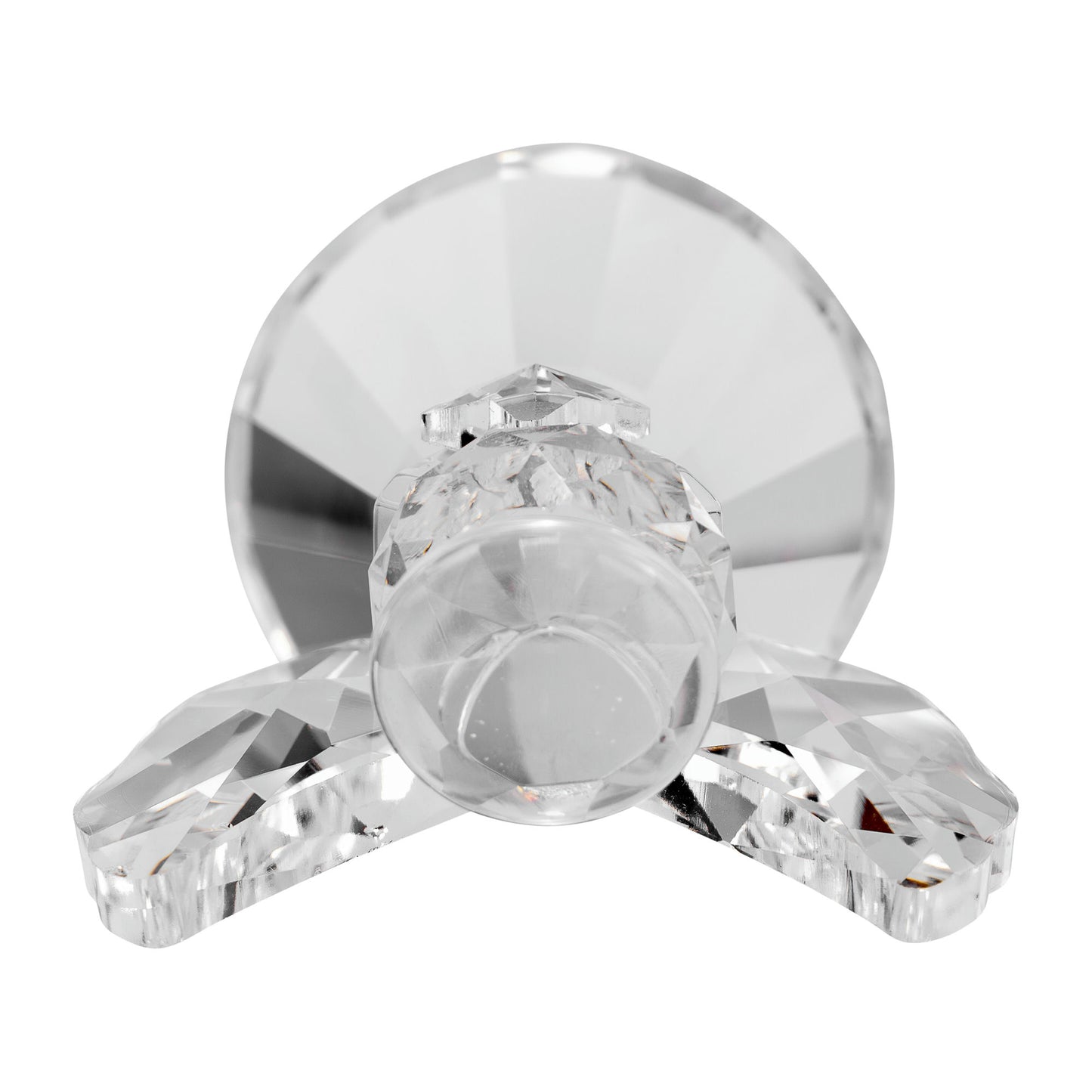 Glass, 3"h Angel Table Accent, Clear